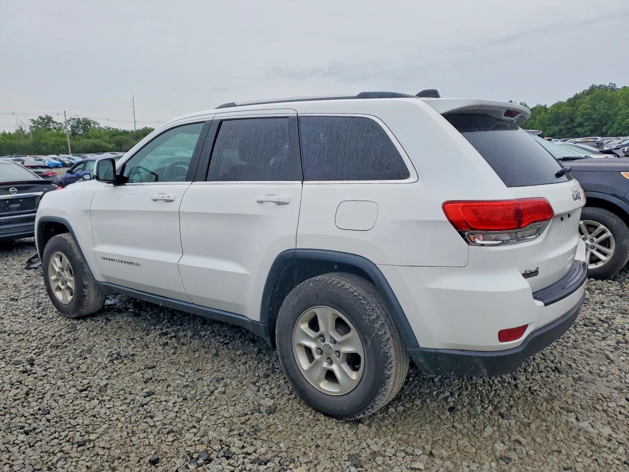 2015 Jeep Grand Cherokee Laredo White vin: 1C4RJFAG5FC909880