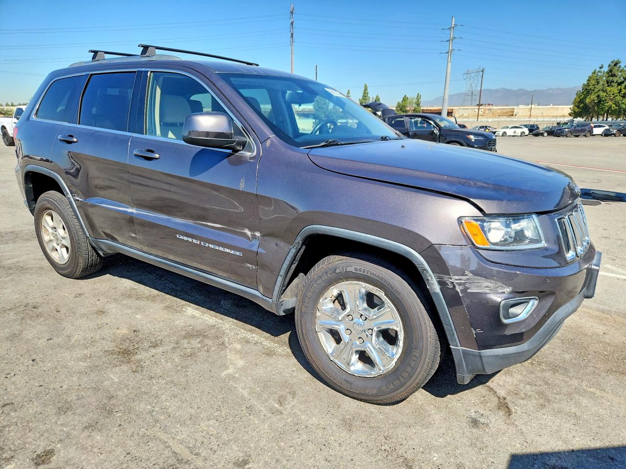 2015 Jeep Grand Cherokee Laredo Black vin: 1C4RJFAG5FC912133
