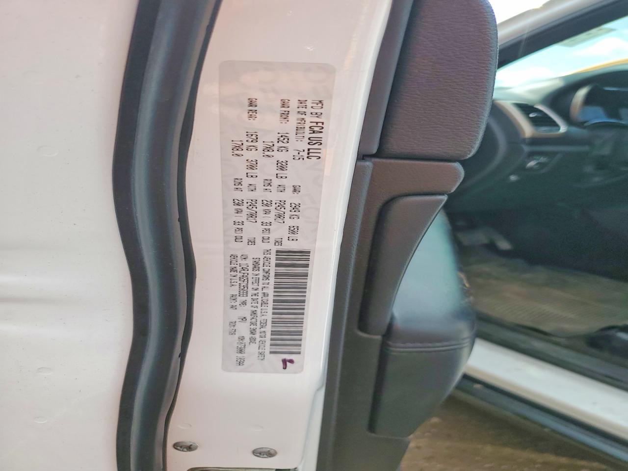 2015 Jeep Grand Cherokee Laredo White vin: 1C4RJFAG5FC950333