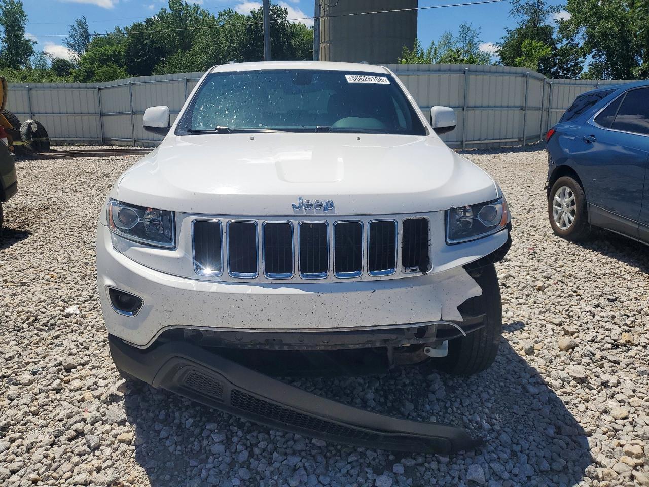 2015 Jeep Grand Cherokee Laredo White vin: 1C4RJFAG5FC954382