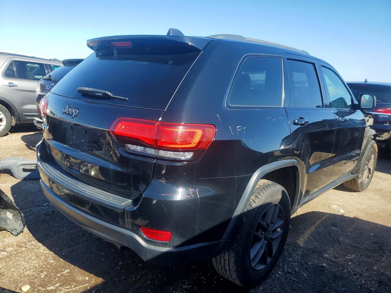 2017 Jeep Grand Cherokee Laredo Black vin: 1C4RJFAG5HC646423