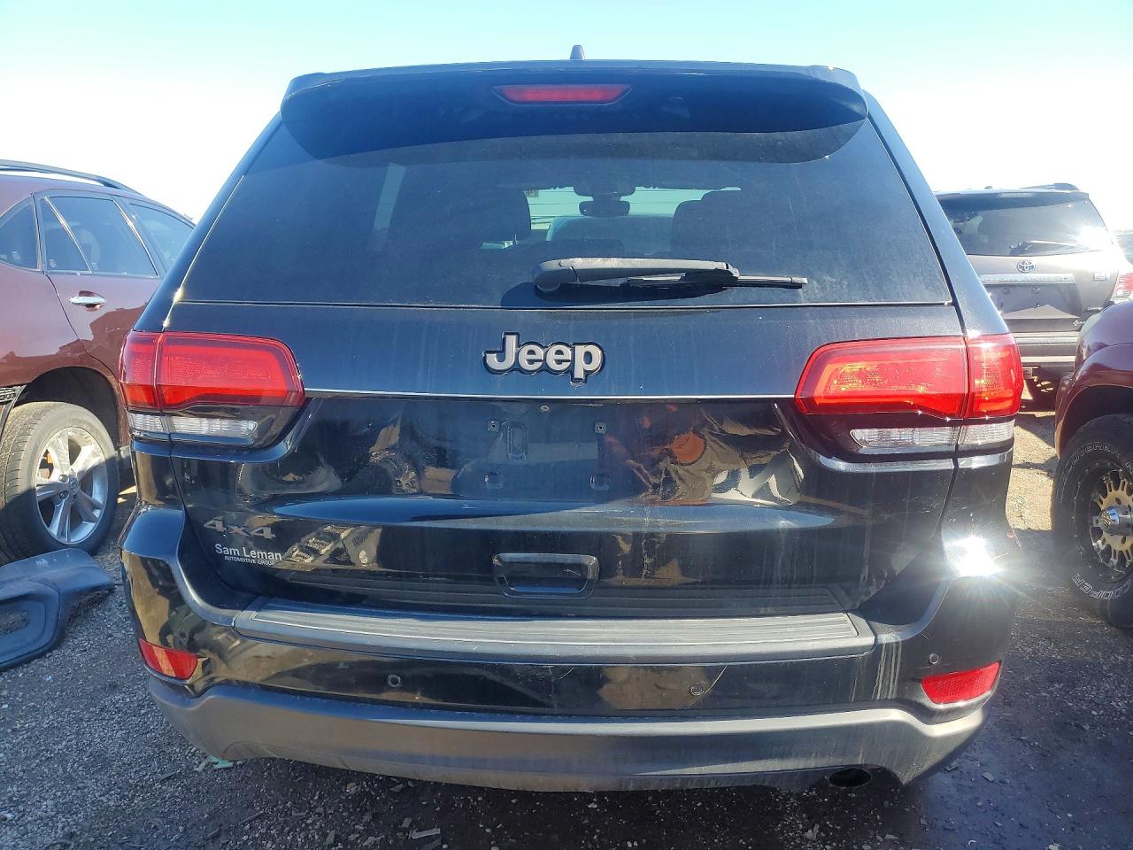 2017 Jeep Grand Cherokee Laredo Black vin: 1C4RJFAG5HC646423