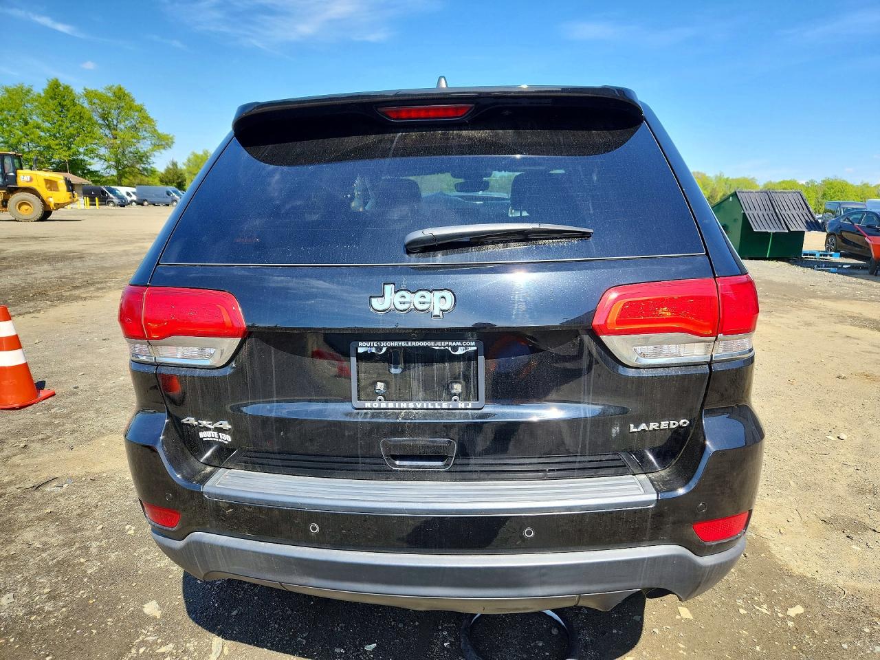 2018 Jeep Grand Cherokee Laredo Черный vin: 1C4RJFAG5JC454084