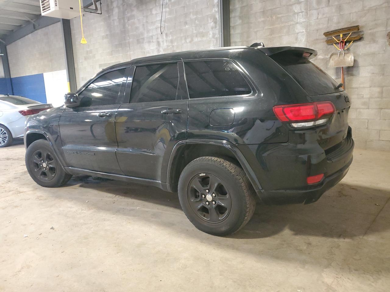 2019 Jeep Grand Cherokee Laredo Black vin: 1C4RJFAG5KC787600 Damage: Rear Bumper Extension, Broken, Replacement Required