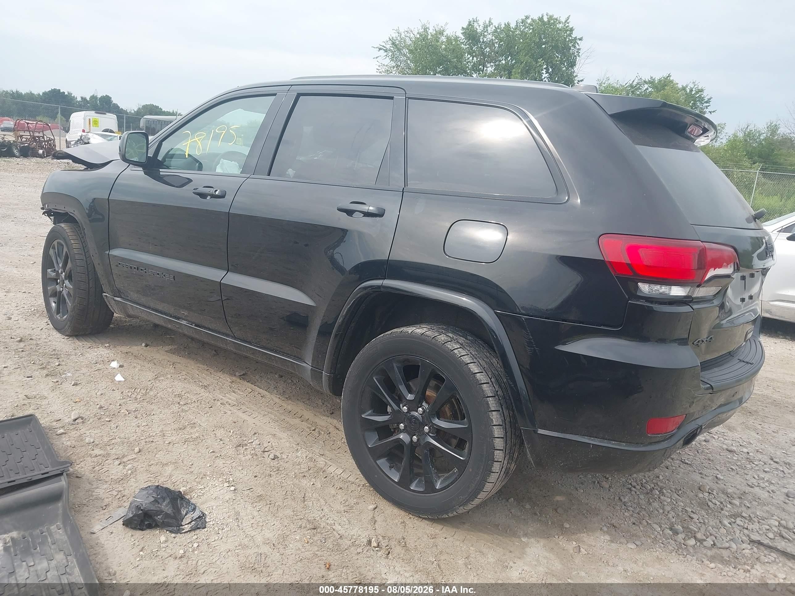 2020 Jeep Grand Cherokee Altitude 4x4 Black vin: 1C4RJFAG5LC104392