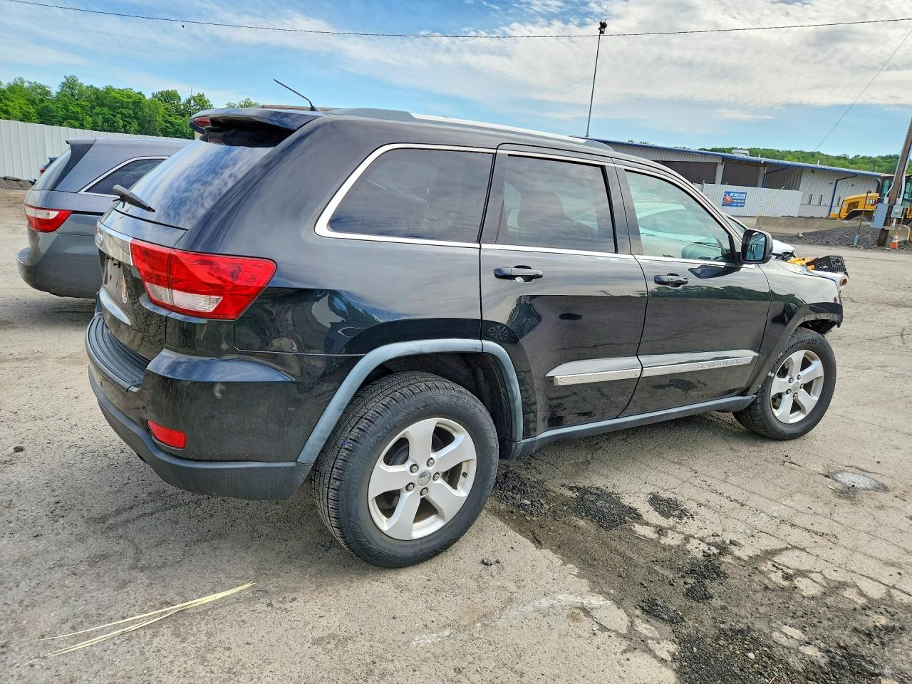 2012 Jeep Grand Cherokee Laredo Black vin: 1C4RJFAG6CC124280