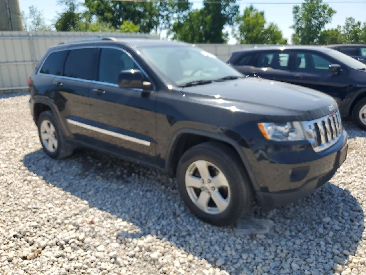 2012 Jeep Grand Cherokee Laredo Black vin: 1C4RJFAG6CC132976
