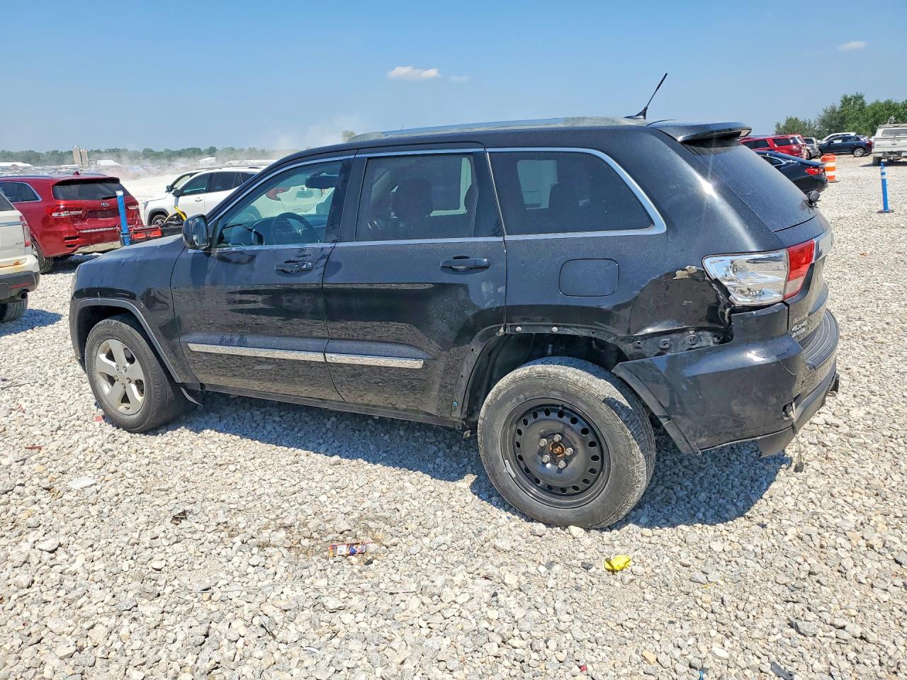 2012 Jeep Grand Cherokee Laredo Black vin: 1C4RJFAG6CC132976