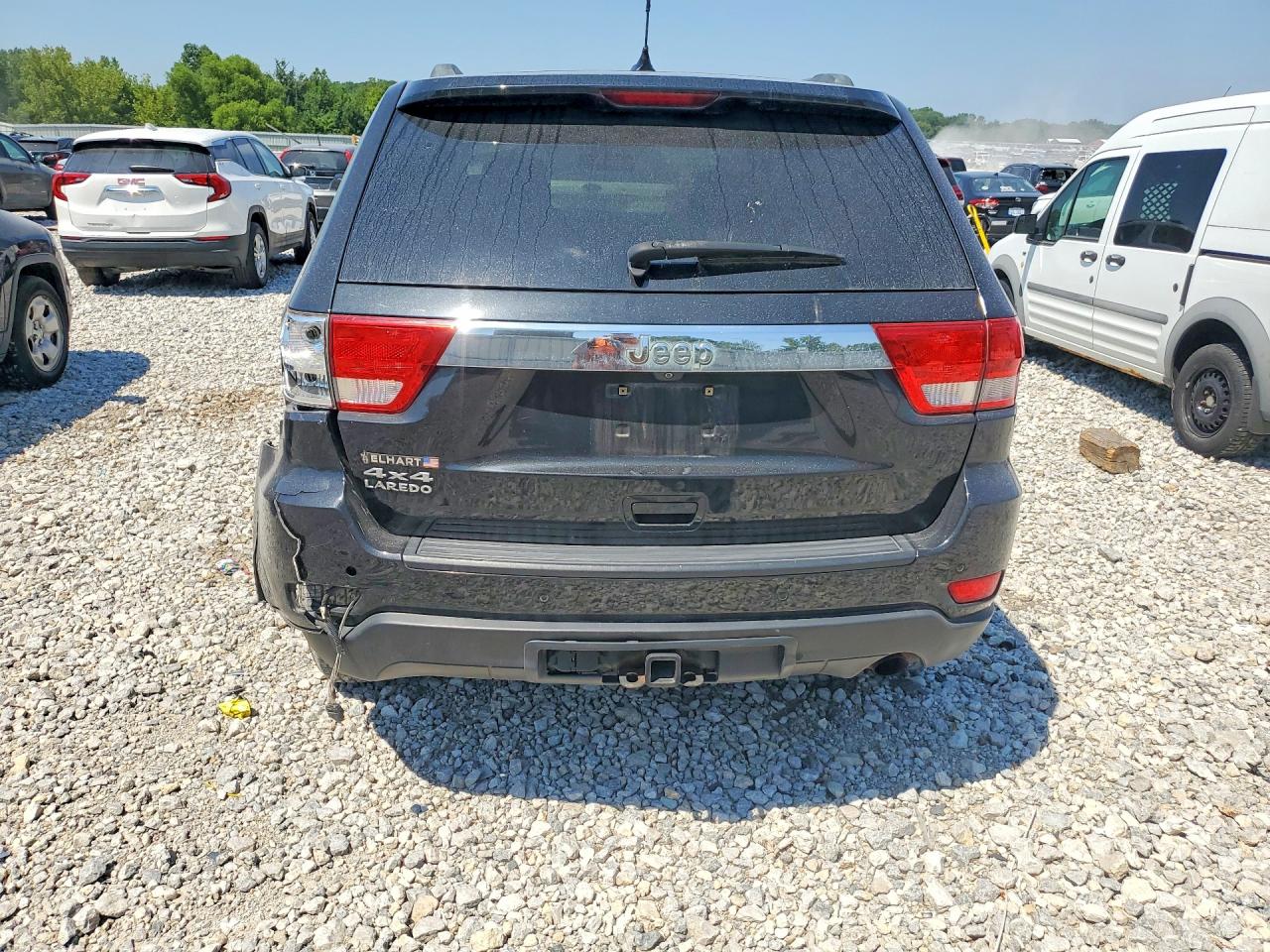 2012 Jeep Grand Cherokee Laredo Black vin: 1C4RJFAG6CC132976