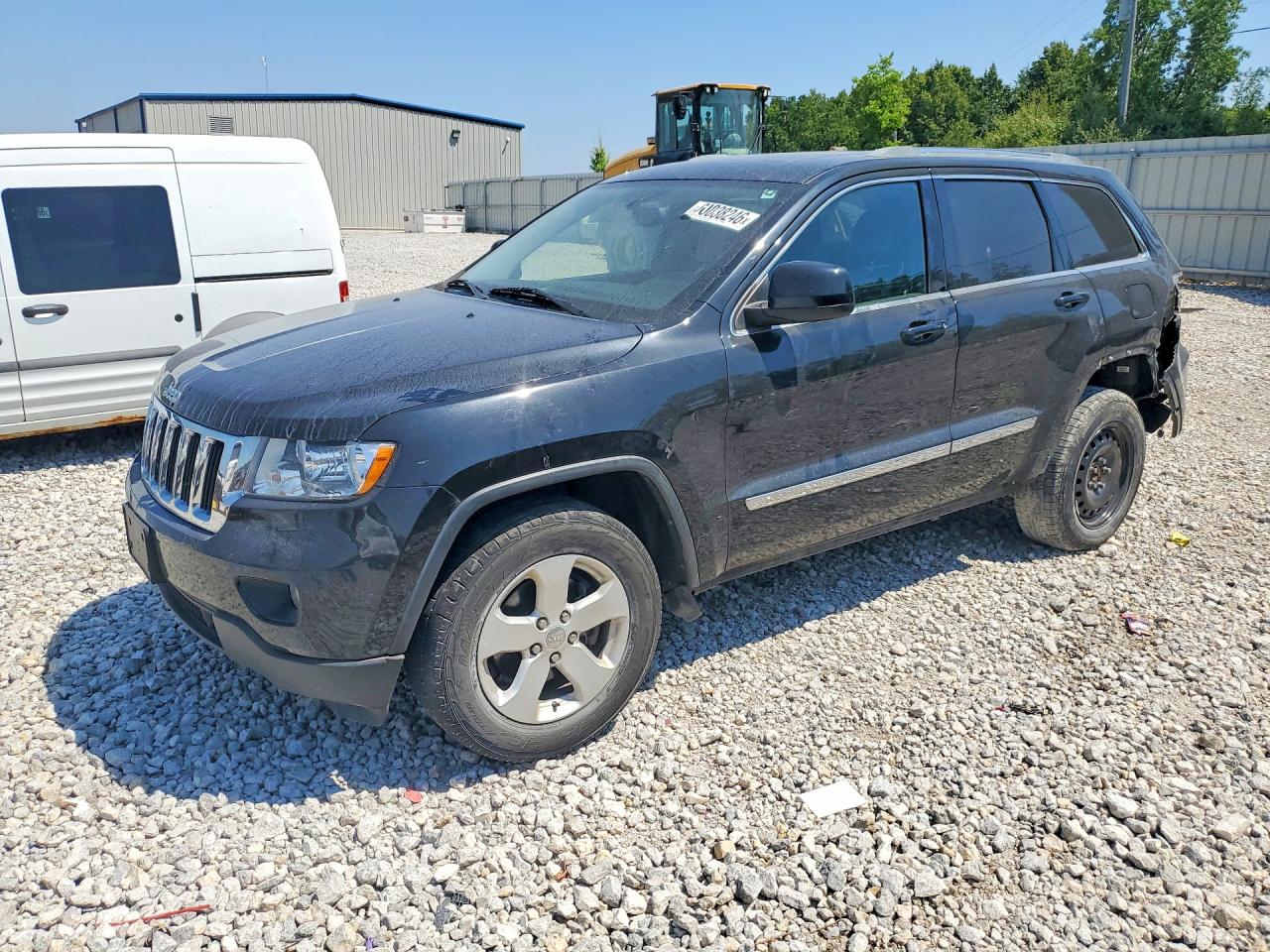 2012 Jeep Grand Cherokee Laredo Black vin: 1C4RJFAG6CC132976