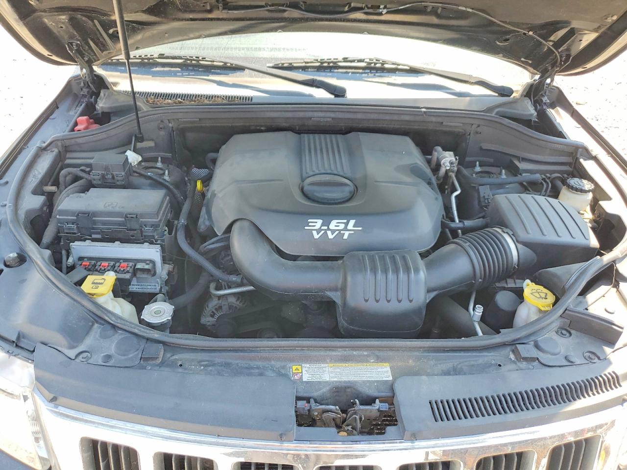 2012 Jeep Grand Cherokee Laredo Black vin: 1C4RJFAG6CC132976