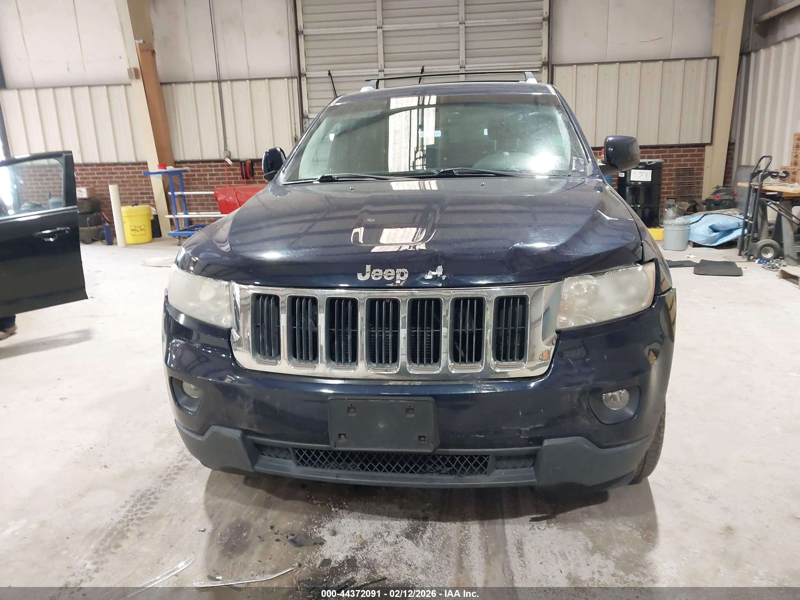 2012 Jeep Grand Cherokee Laredo Dark Blue vin: 1C4RJFAG6CC160387