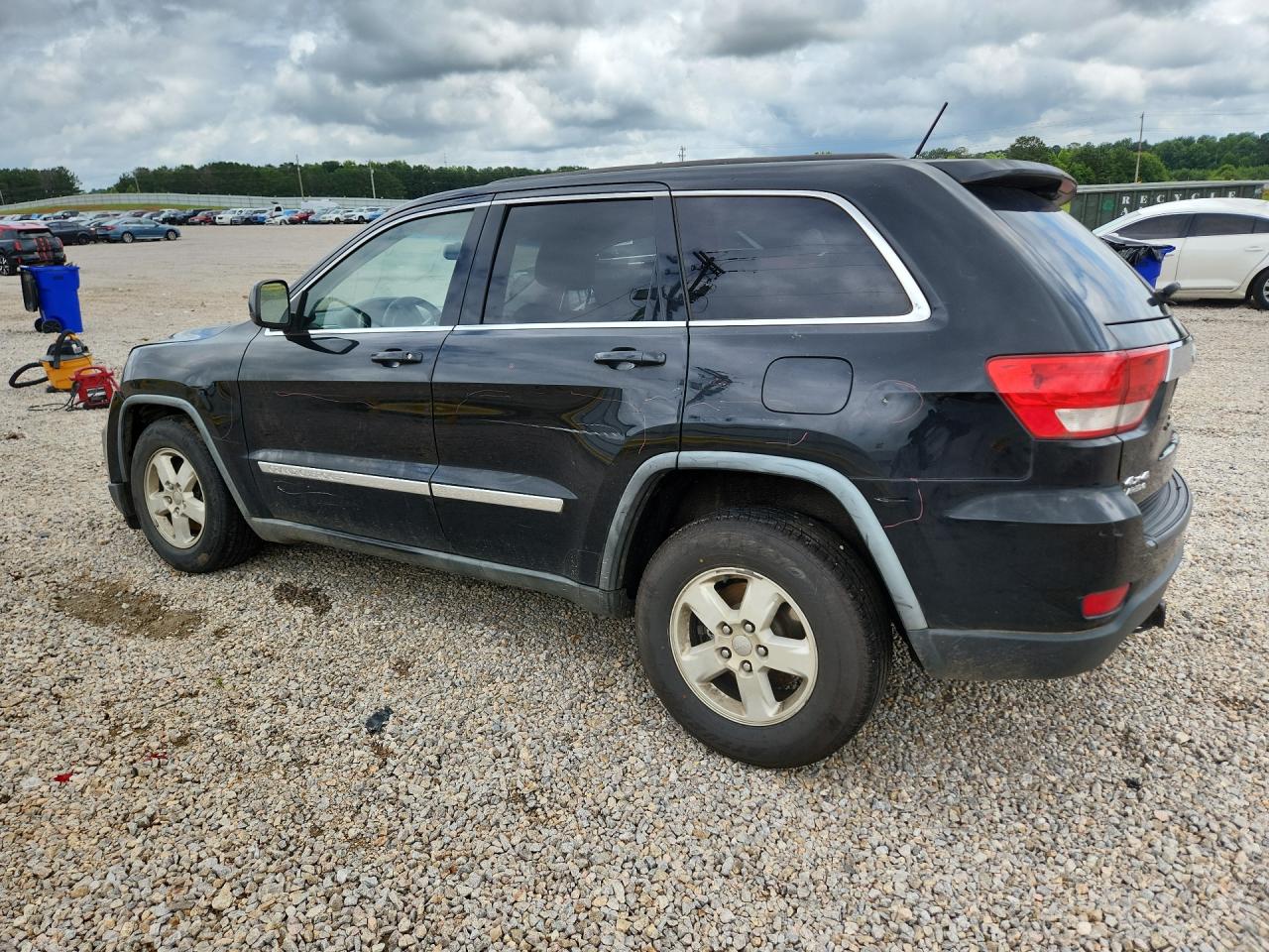 2012 Jeep Grand Cherokee Laredo Black vin: 1C4RJFAG6CC181921