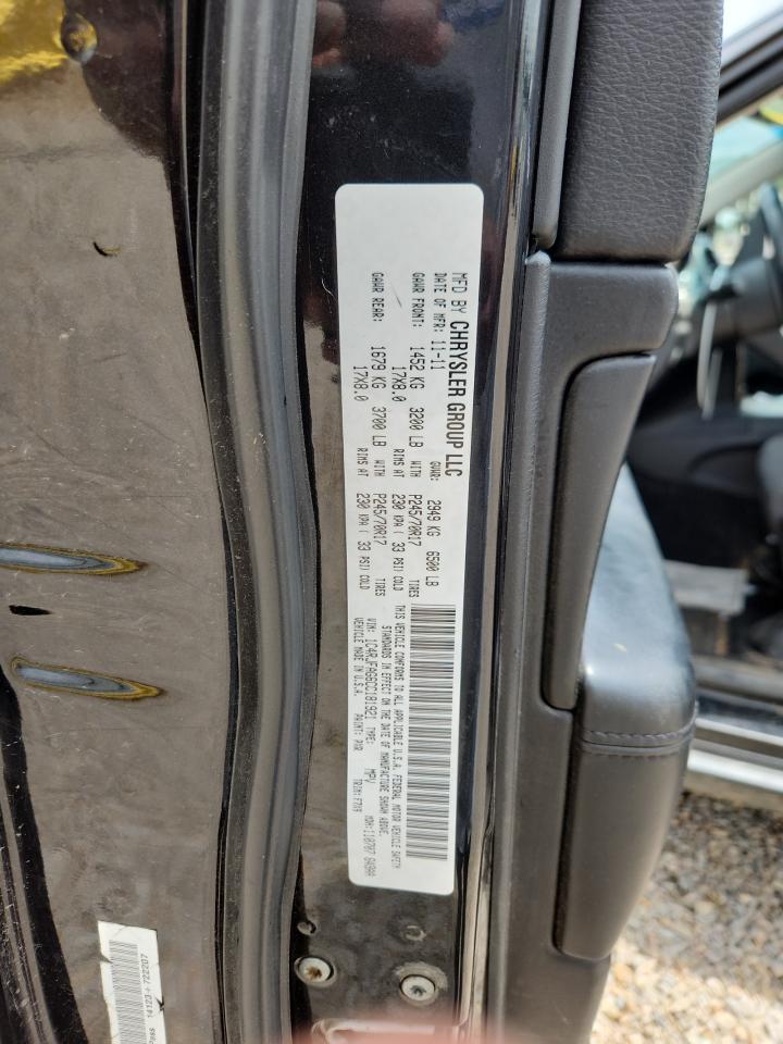 2012 Jeep Grand Cherokee Laredo Black vin: 1C4RJFAG6CC181921
