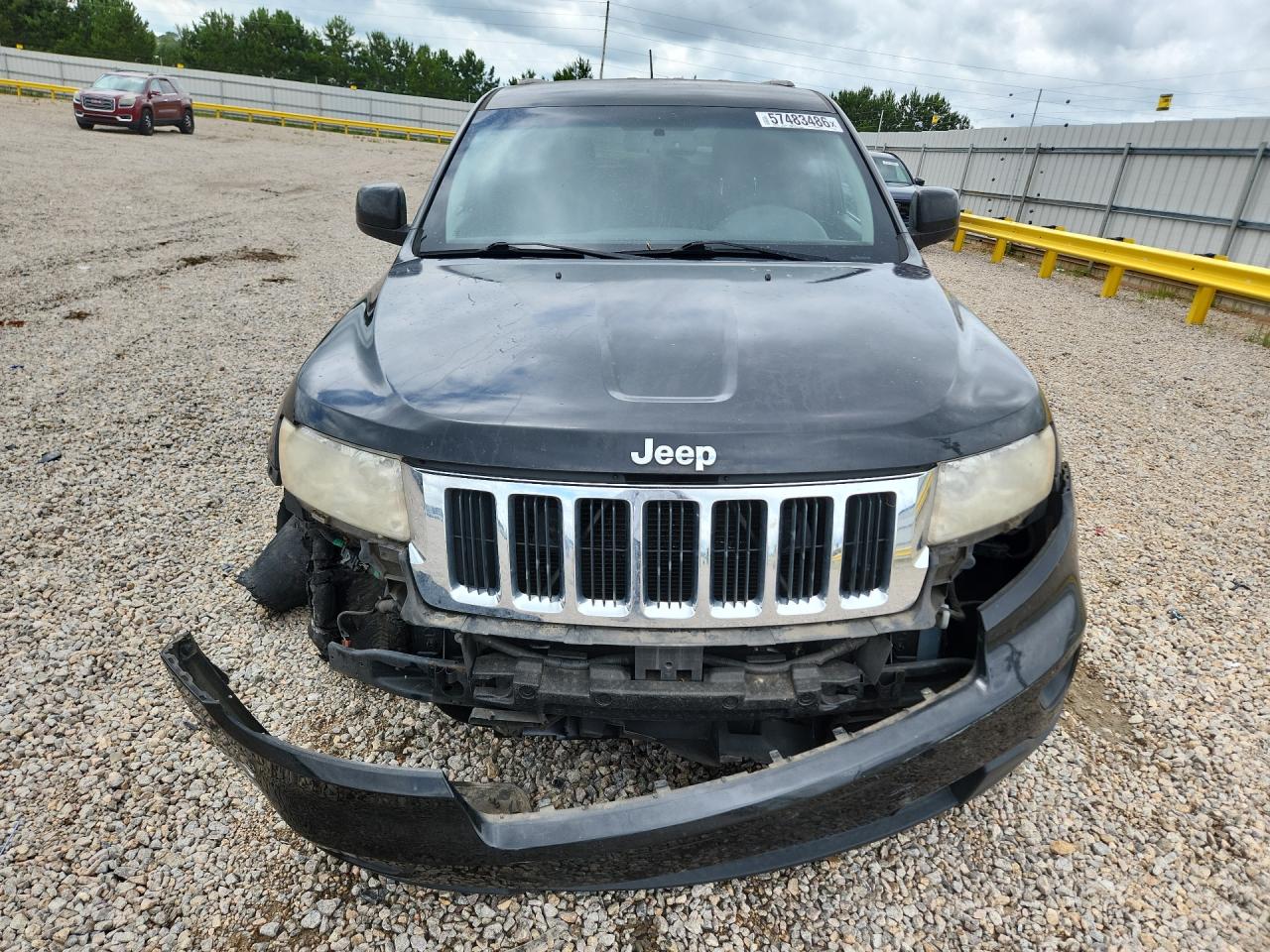 2012 Jeep Grand Cherokee Laredo Black vin: 1C4RJFAG6CC181921
