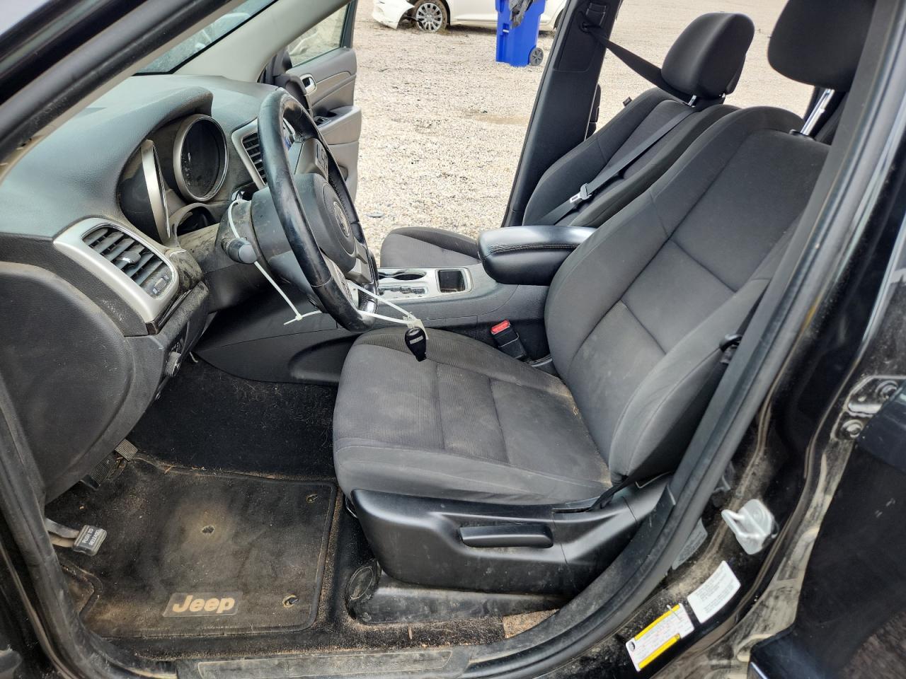2012 Jeep Grand Cherokee Laredo Black vin: 1C4RJFAG6CC181921