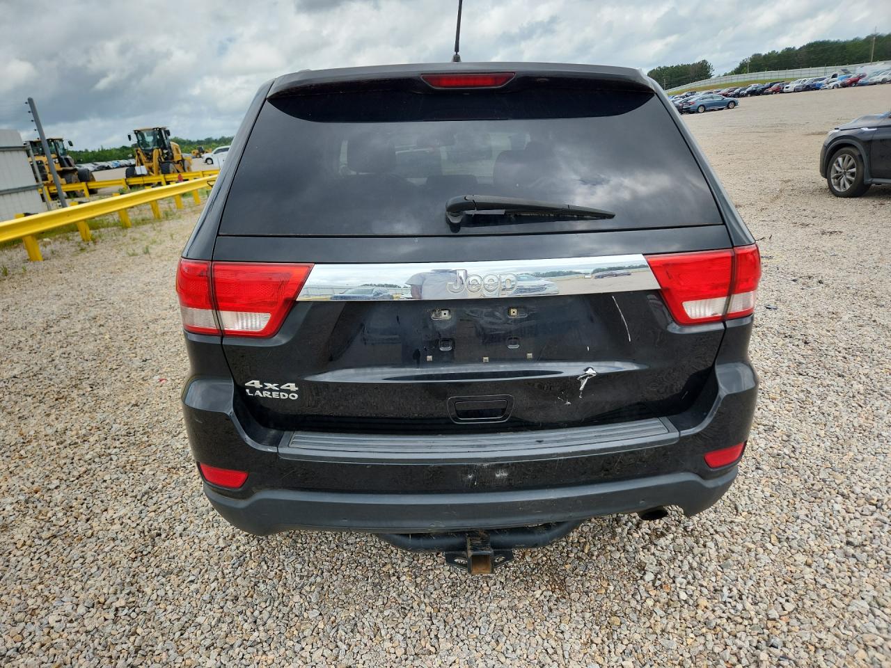 2012 Jeep Grand Cherokee Laredo Black vin: 1C4RJFAG6CC181921