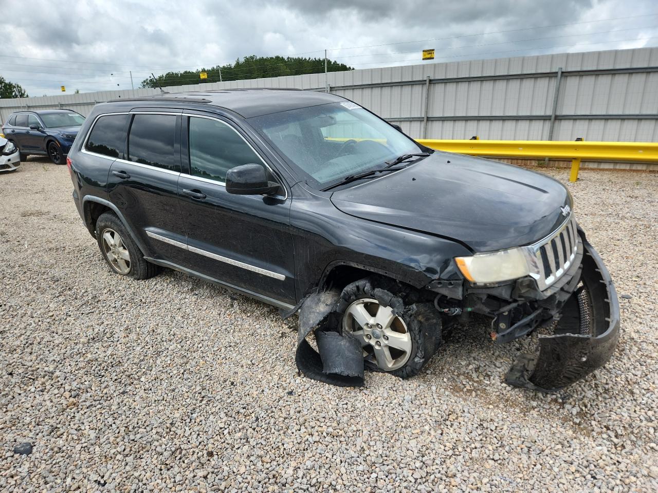 2012 Jeep Grand Cherokee Laredo Black vin: 1C4RJFAG6CC181921