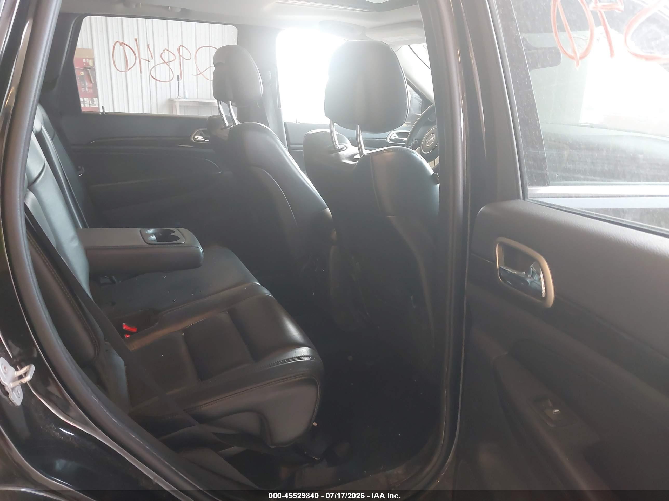 2012 Jeep Grand Cherokee Laredo Black vin: 1C4RJFAG6CC184088