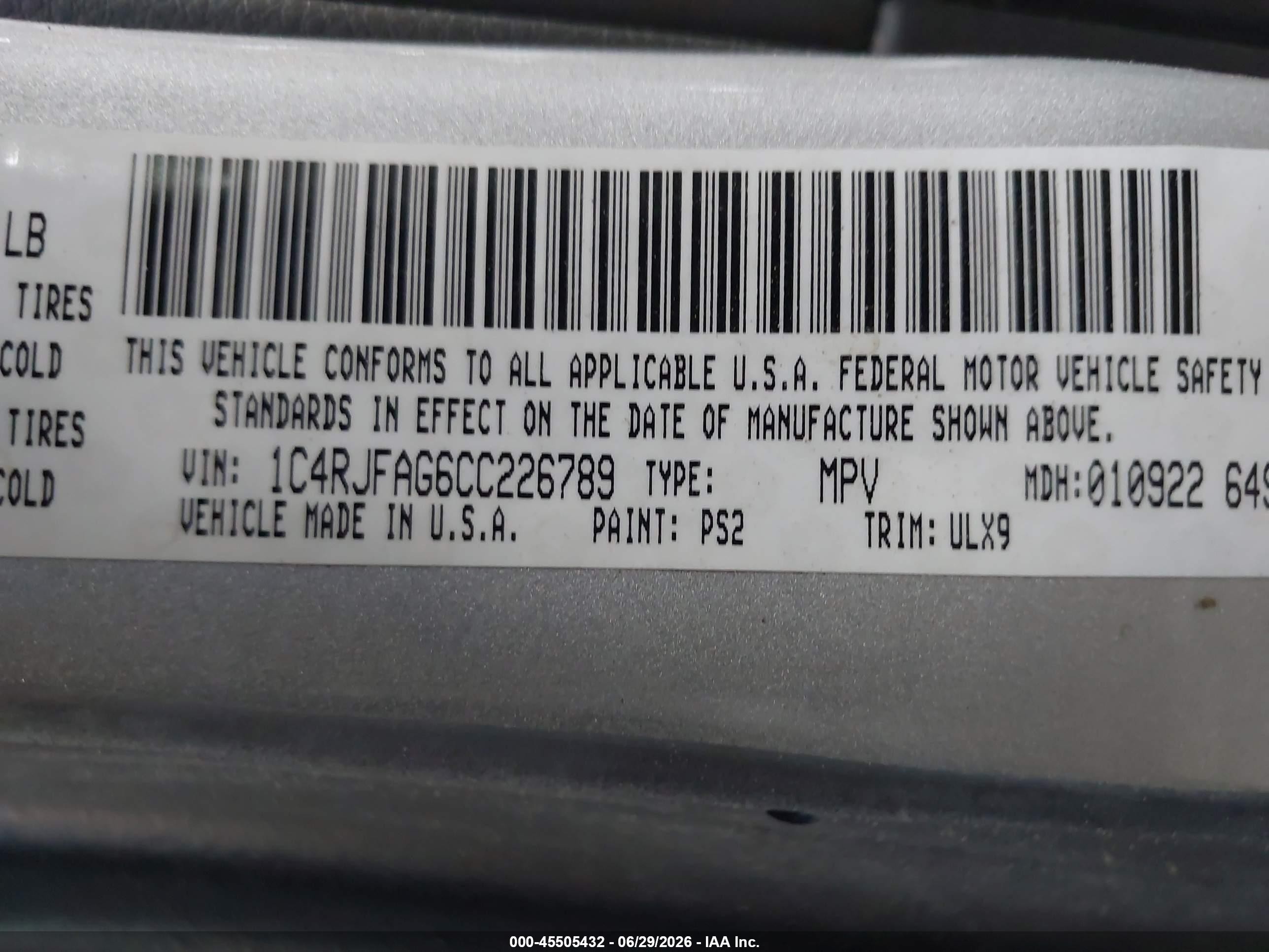 2012 Jeep Grand Cherokee Laredo Silver vin: 1C4RJFAG6CC226789