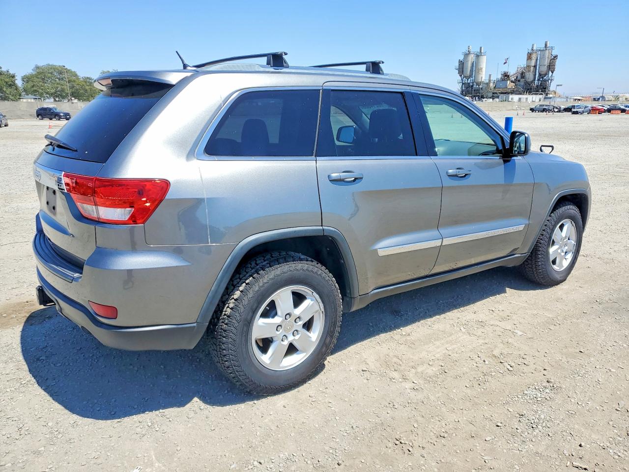 2012 Jeep Grand Cherokee Laredo Gray vin: 1C4RJFAG6CC274146