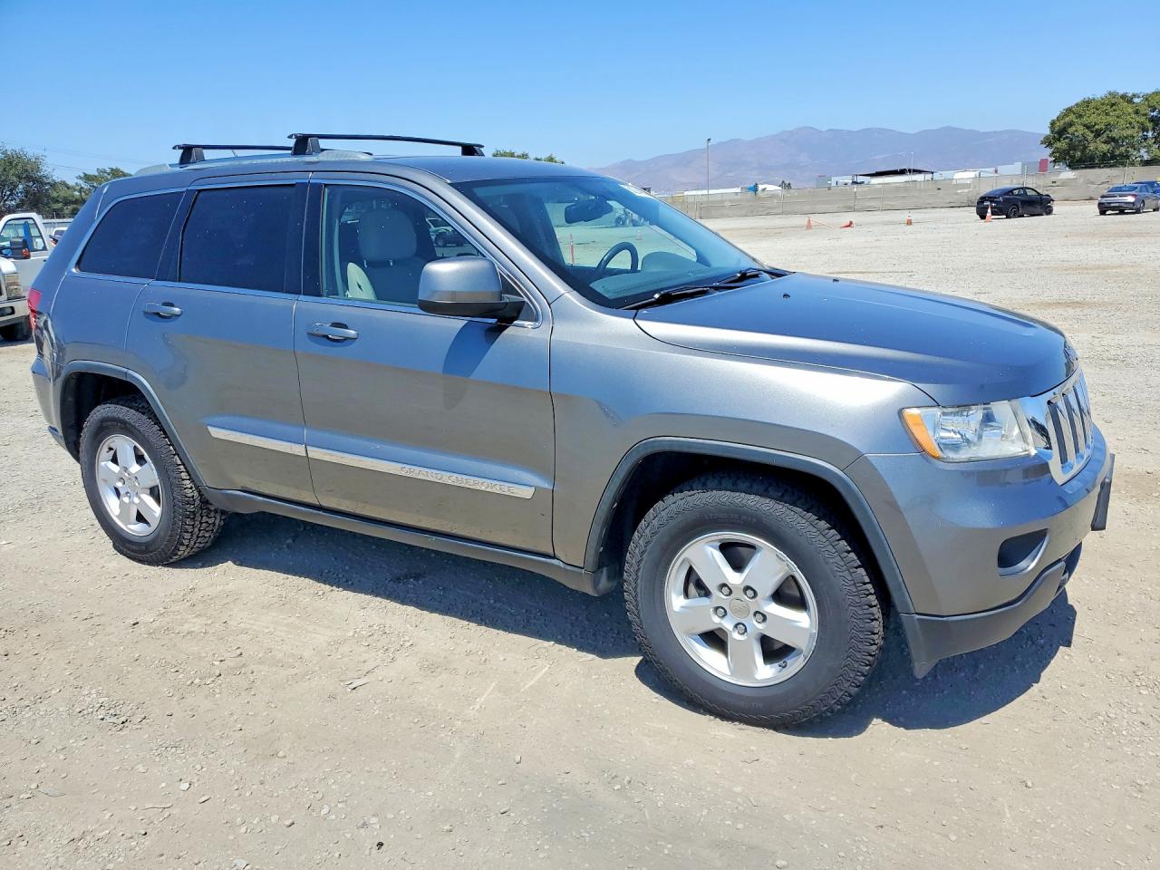 2012 Jeep Grand Cherokee Laredo Gray vin: 1C4RJFAG6CC274146