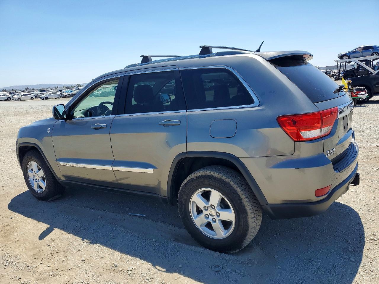 2012 Jeep Grand Cherokee Laredo Gray vin: 1C4RJFAG6CC274146
