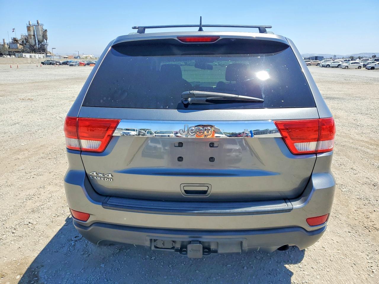 2012 Jeep Grand Cherokee Laredo Gray vin: 1C4RJFAG6CC274146