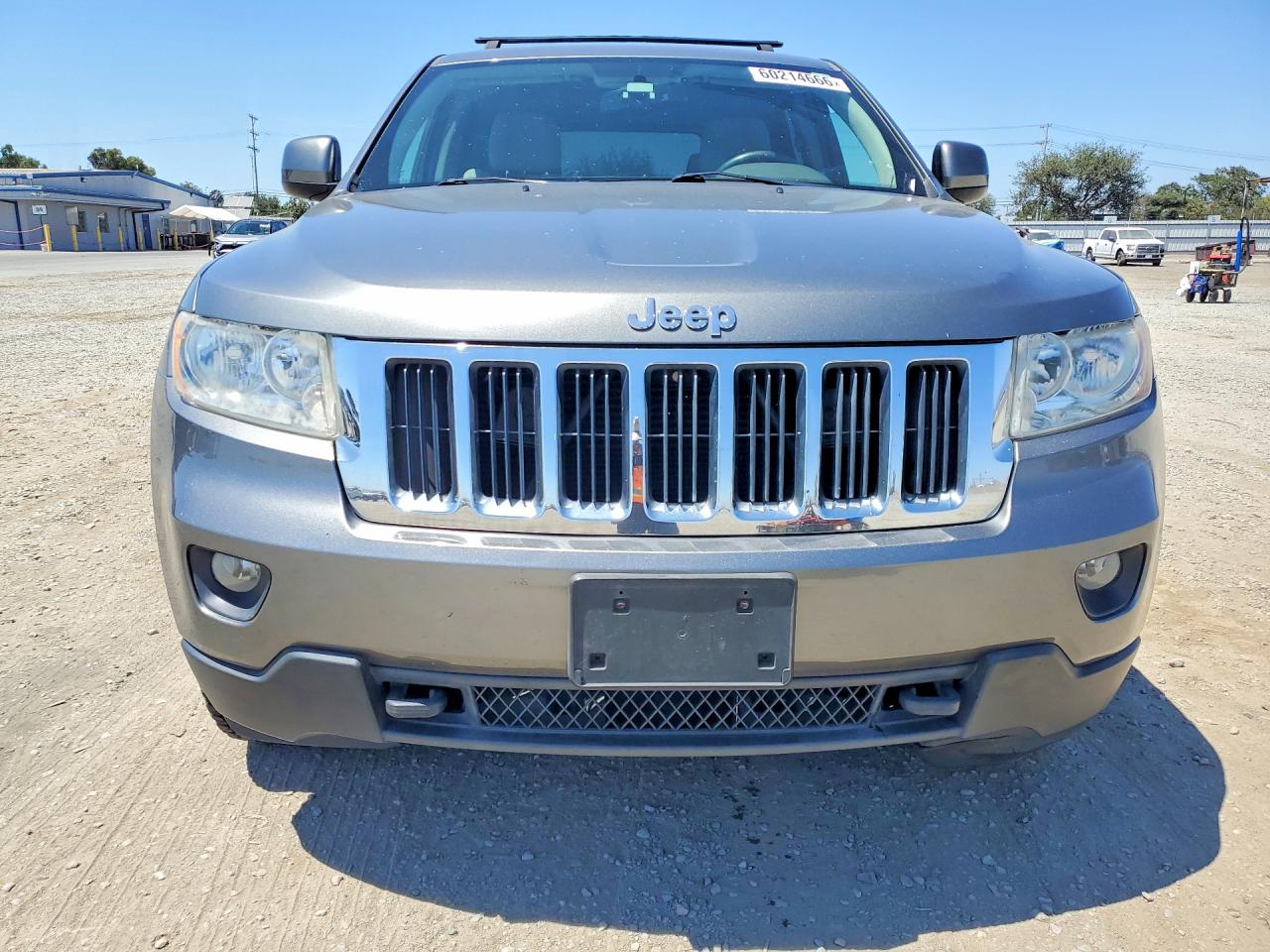 2012 Jeep Grand Cherokee Laredo Gray vin: 1C4RJFAG6CC274146