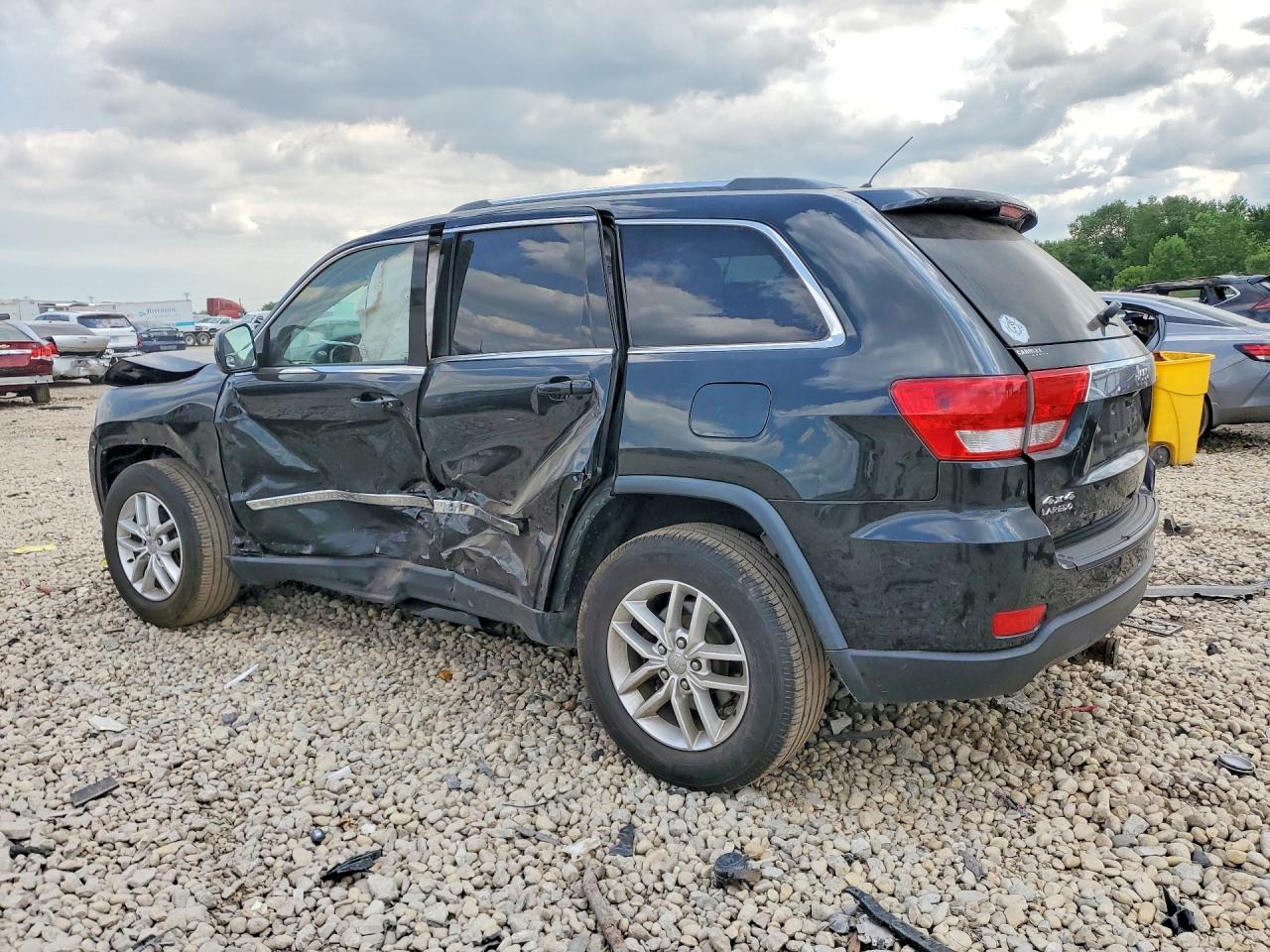 2012 Jeep Grand Cherokee Laredo Black vin: 1C4RJFAG6CC304116