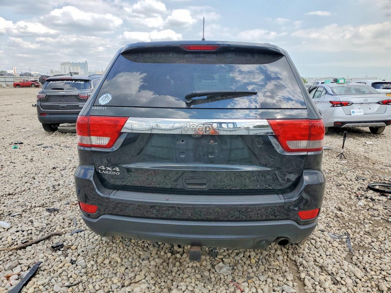 2012 Jeep Grand Cherokee Laredo Black vin: 1C4RJFAG6CC304116
