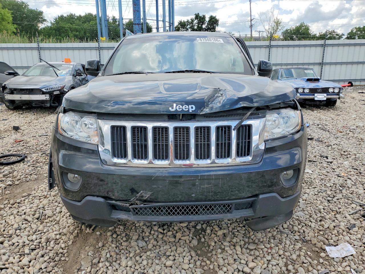 2012 Jeep Grand Cherokee Laredo Black vin: 1C4RJFAG6CC304116