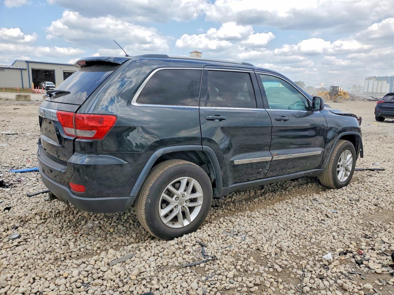2012 Jeep Grand Cherokee Laredo Black vin: 1C4RJFAG6CC304116