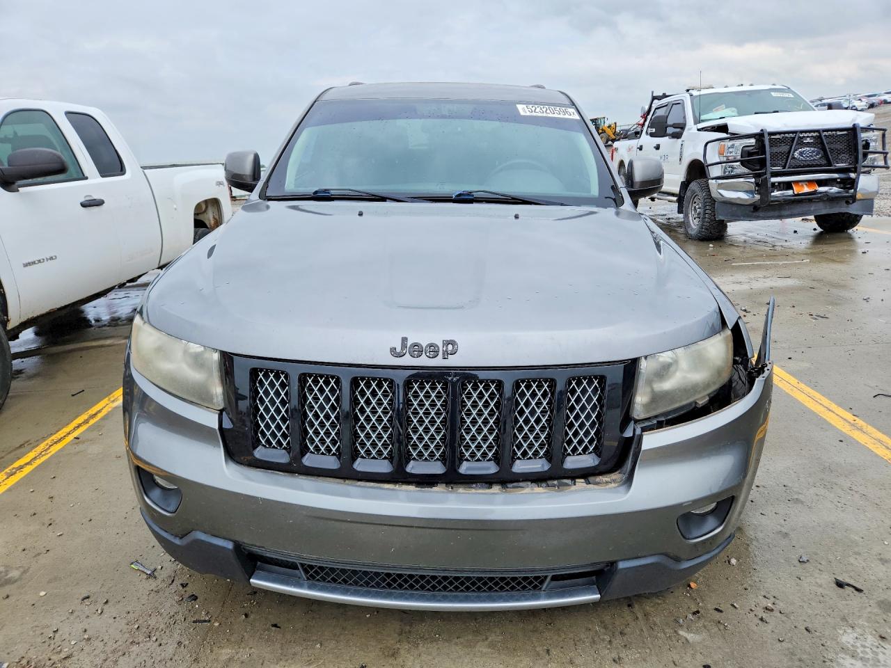 2012 Jeep Grand Cherokee Laredo Серый vin: 1C4RJFAG6CC313527