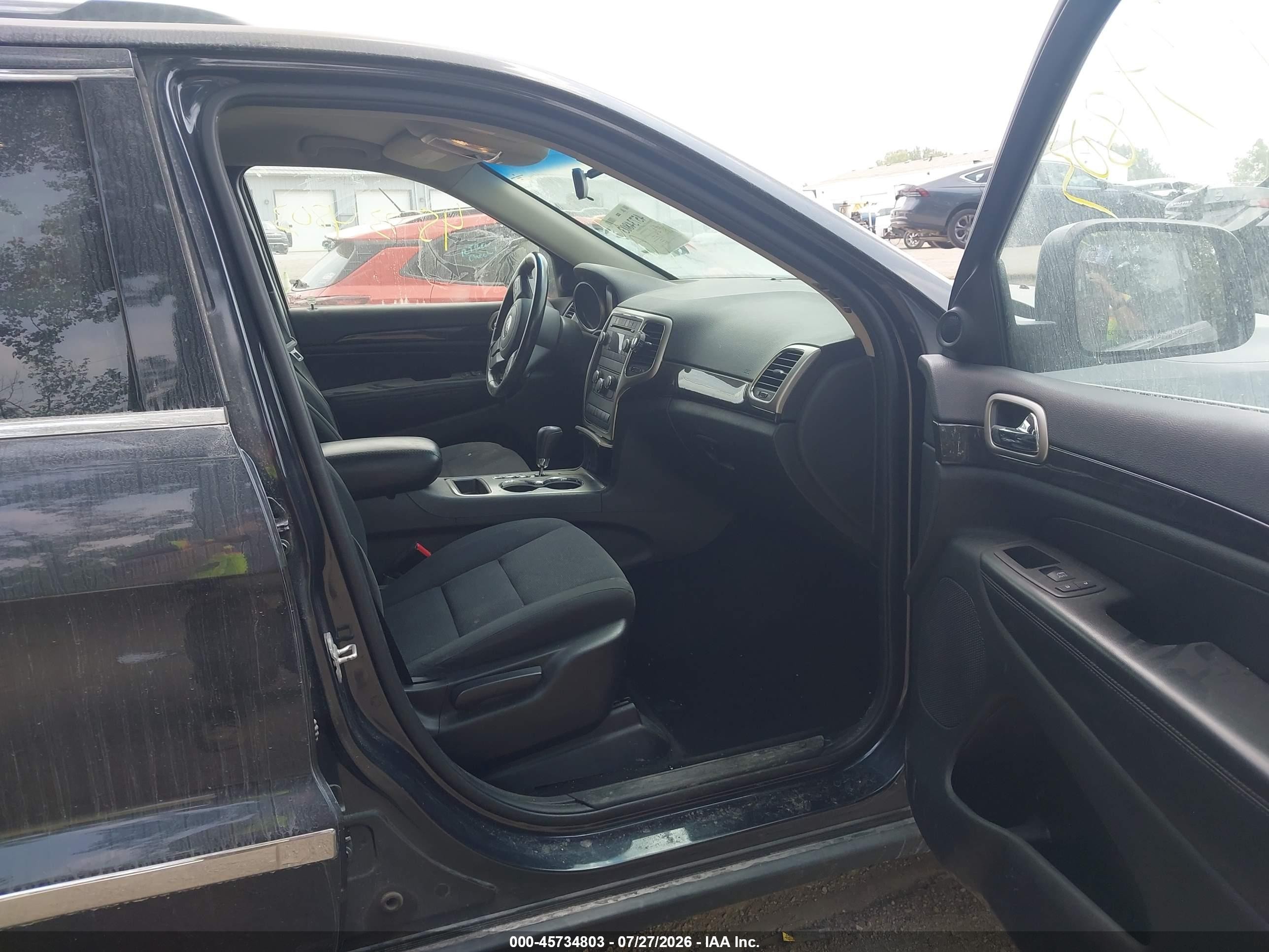 2012 Jeep Grand Cherokee Laredo Gray vin: 1C4RJFAG6CC316587