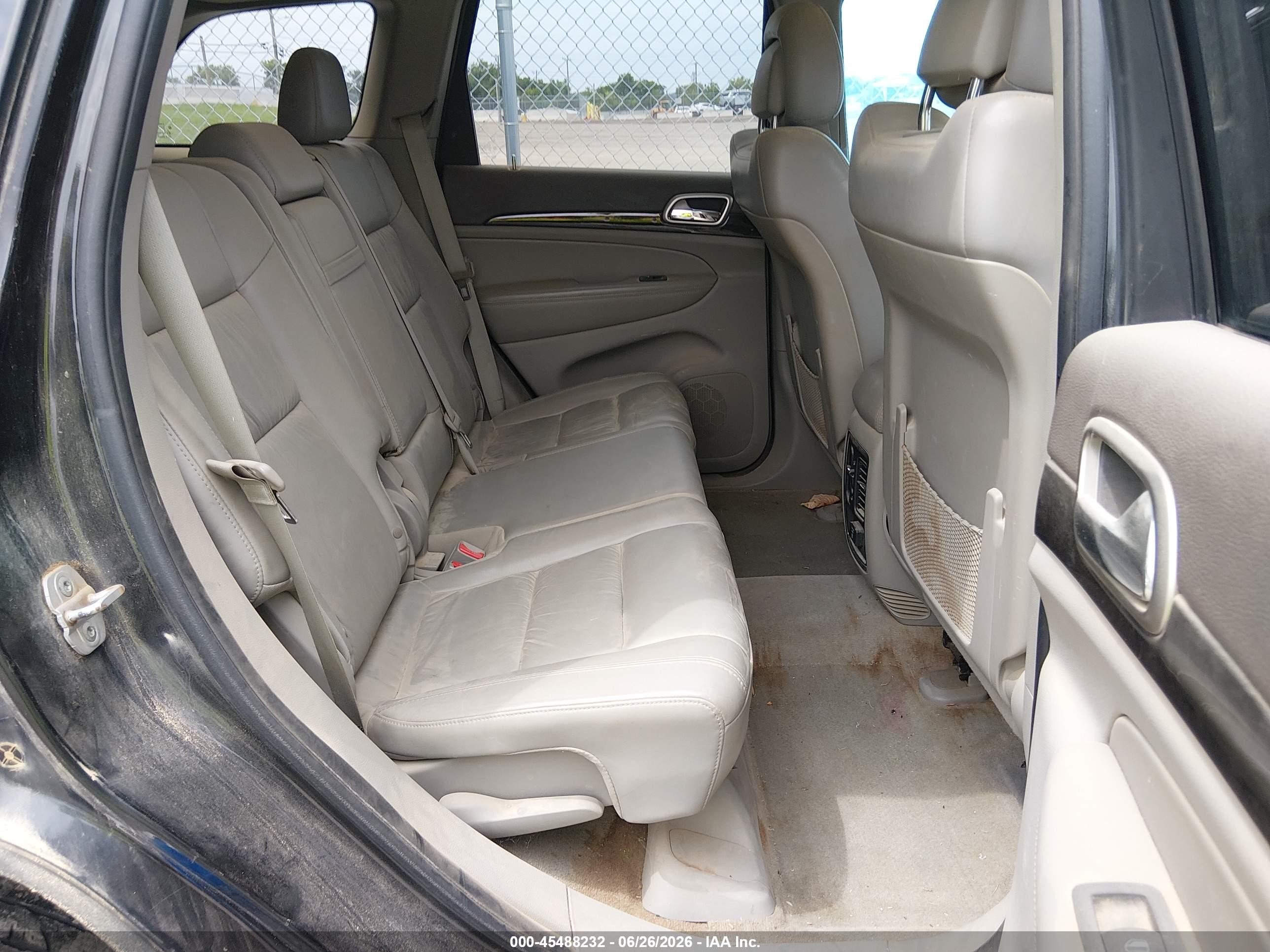 2012 Jeep Grand Cherokee Laredo Black vin: 1C4RJFAG6CC318694