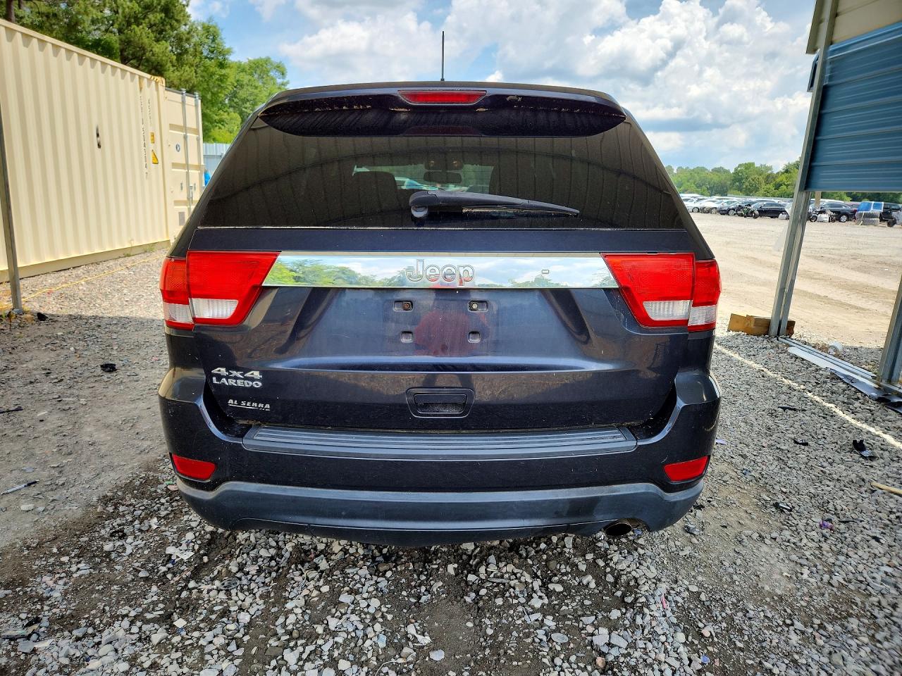 2012 Jeep Grand Cherokee Laredo Blue vin: 1C4RJFAG6CC325676
