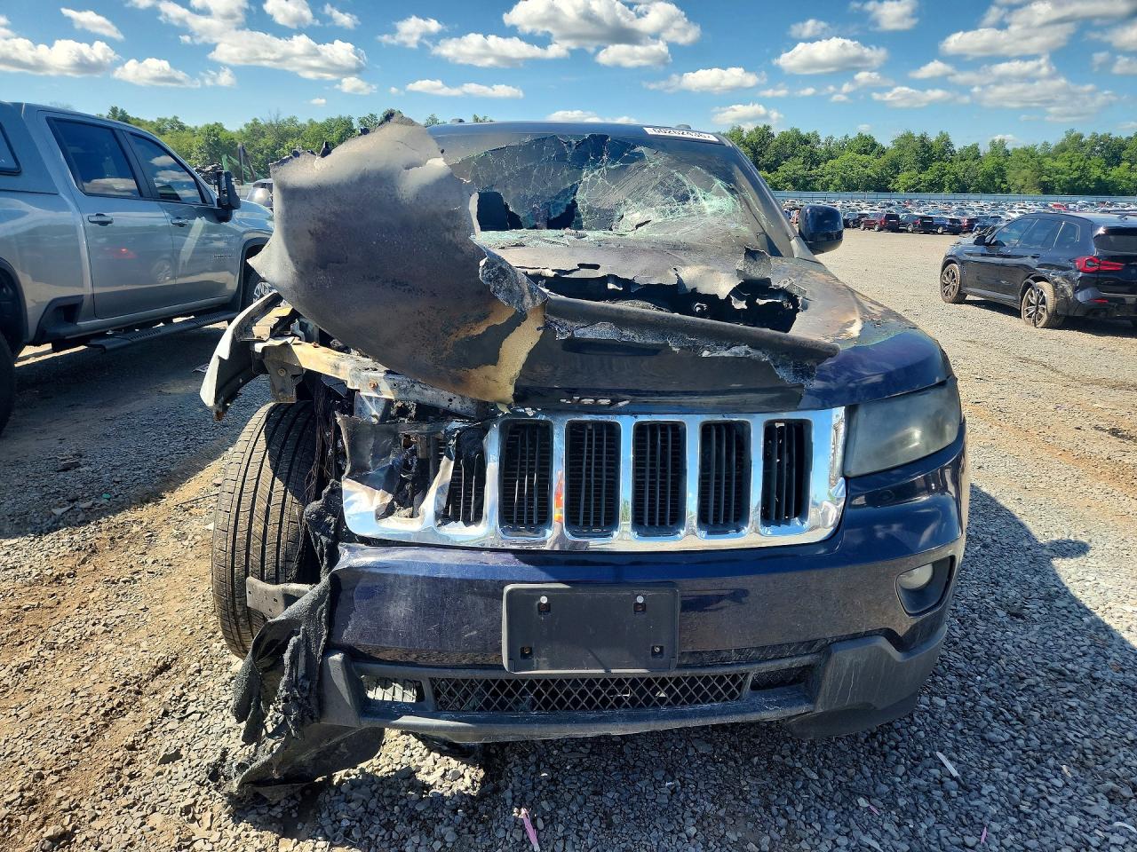2012 Jeep Grand Cherokee Laredo Синий vin: 1C4RJFAG6CC345880