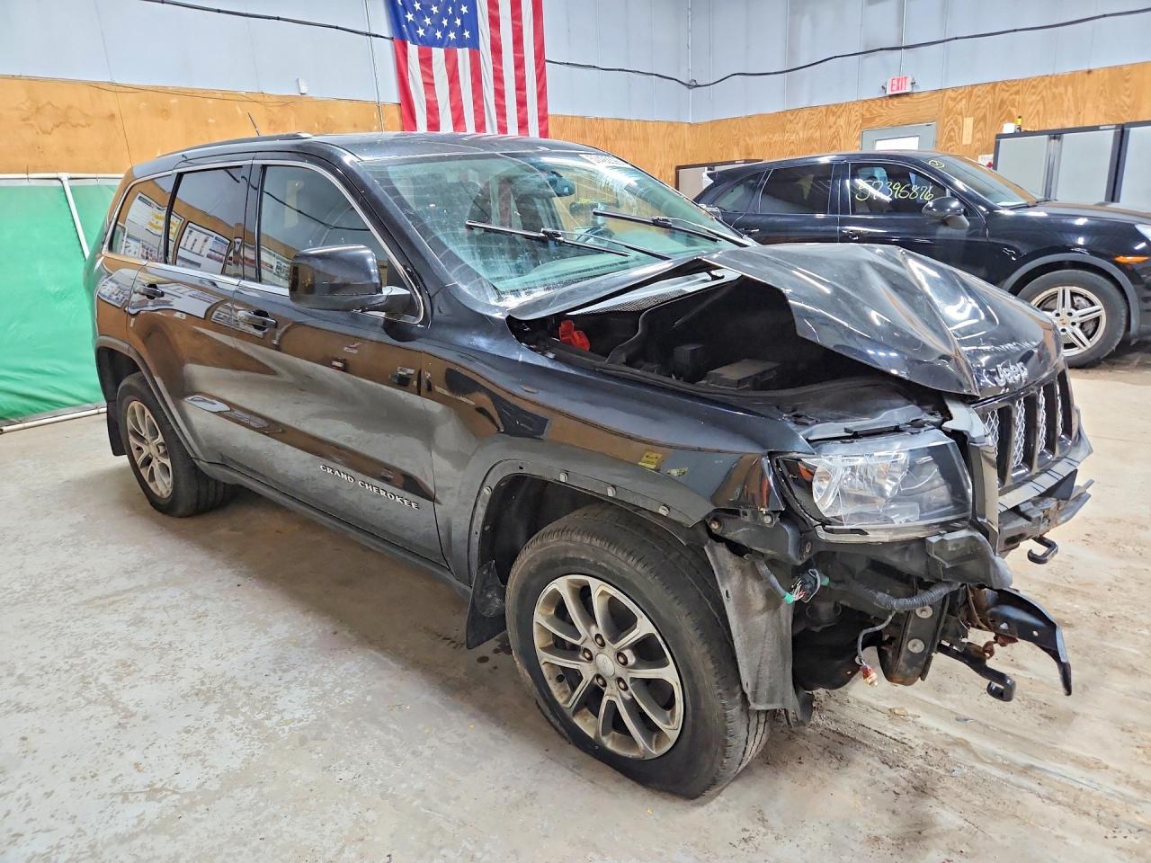 2012 Jeep Grand Cherokee Laredo Black vin: 1C4RJFAG6CC351646