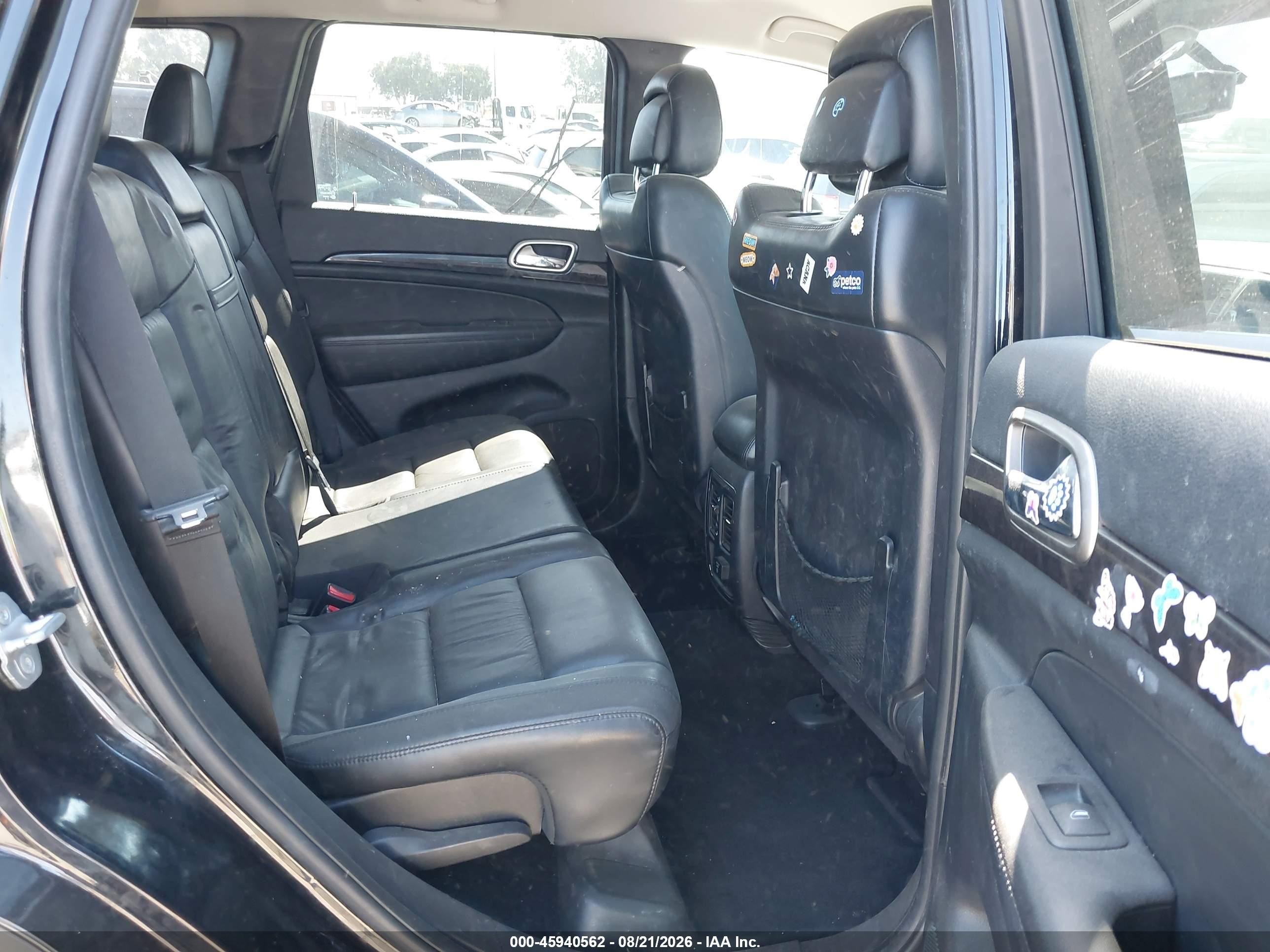 2013 Jeep Grand Cherokee Laredo Black vin: 1C4RJFAG6DC518458