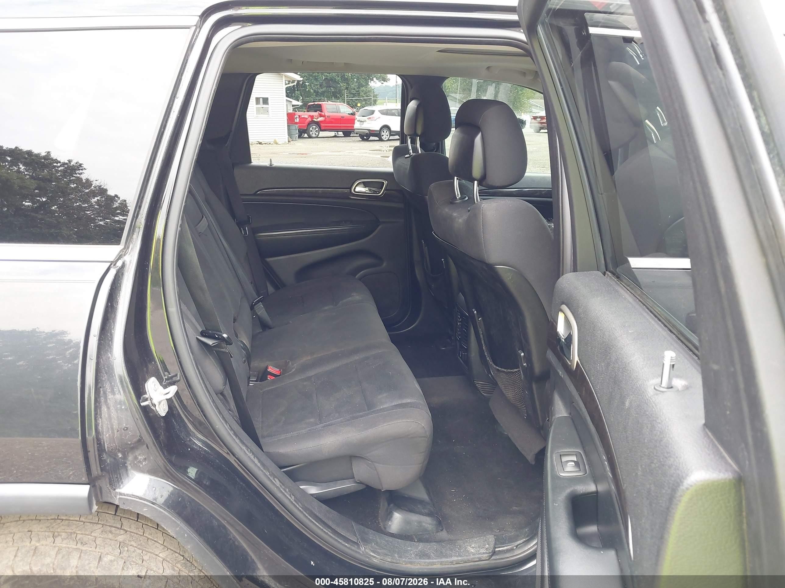 2013 Jeep Grand Cherokee Laredo Black vin: 1C4RJFAG6DC633495