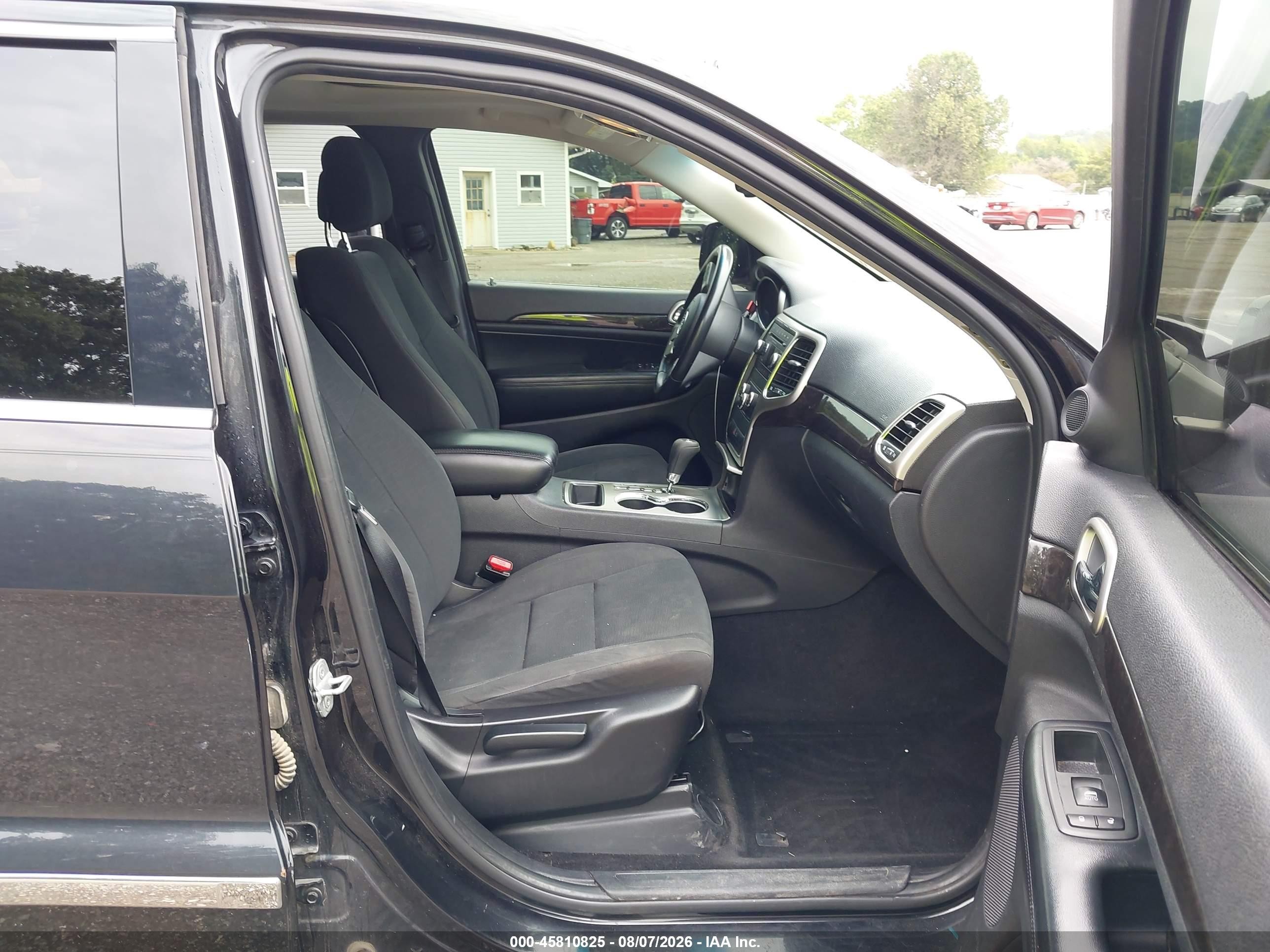 2013 Jeep Grand Cherokee Laredo Black vin: 1C4RJFAG6DC633495