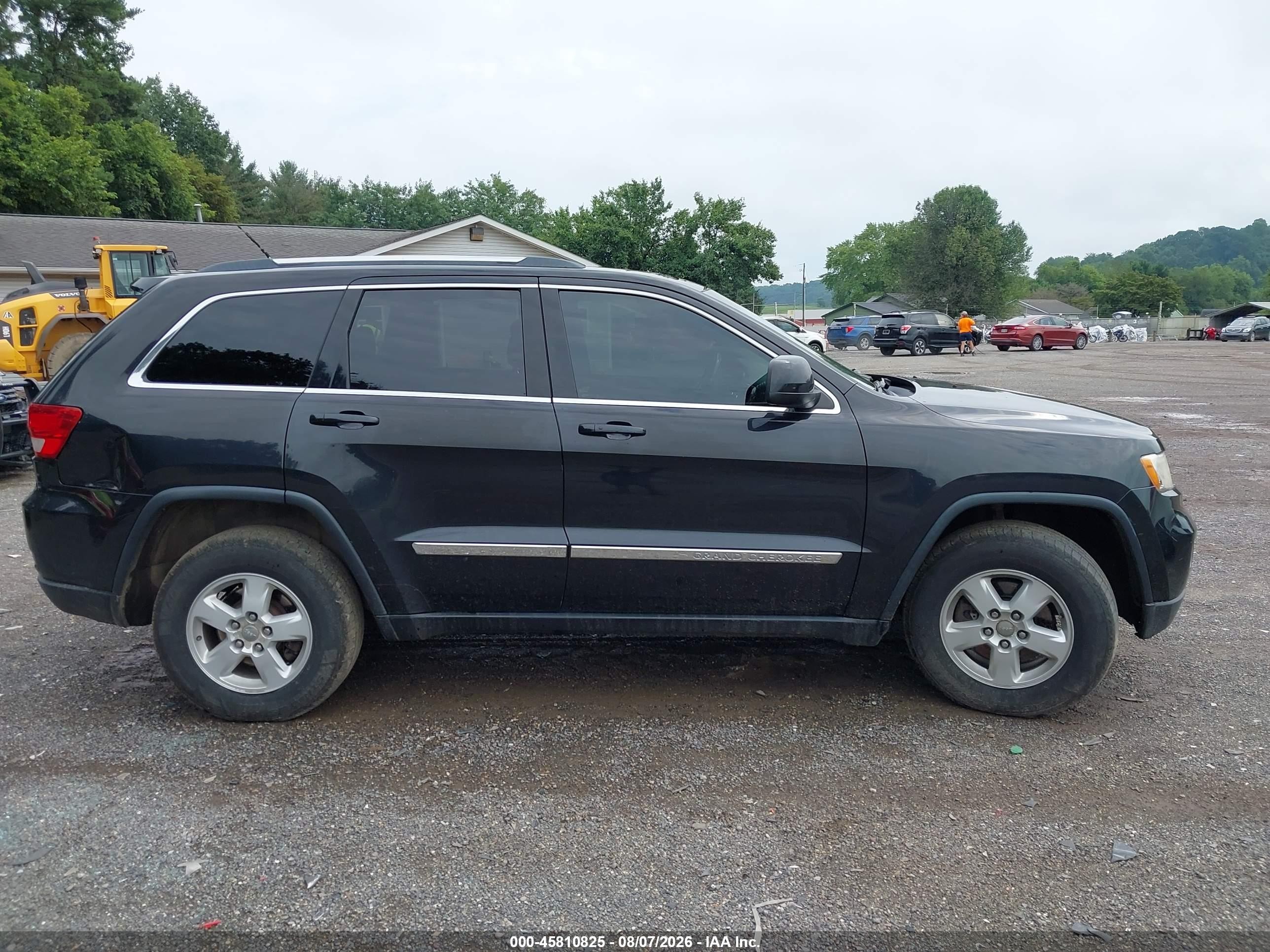 2013 Jeep Grand Cherokee Laredo Black vin: 1C4RJFAG6DC633495