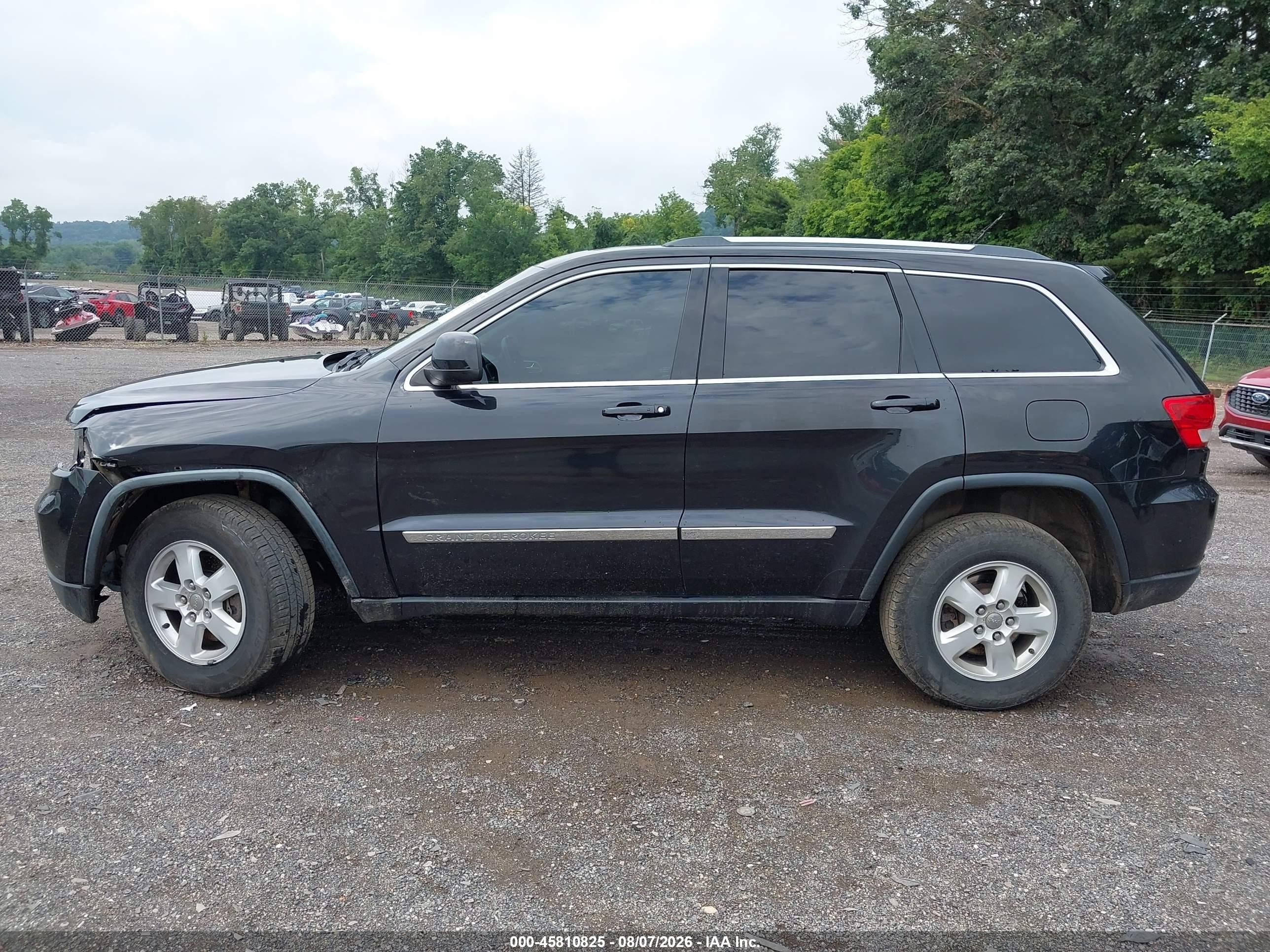 2013 Jeep Grand Cherokee Laredo Black vin: 1C4RJFAG6DC633495