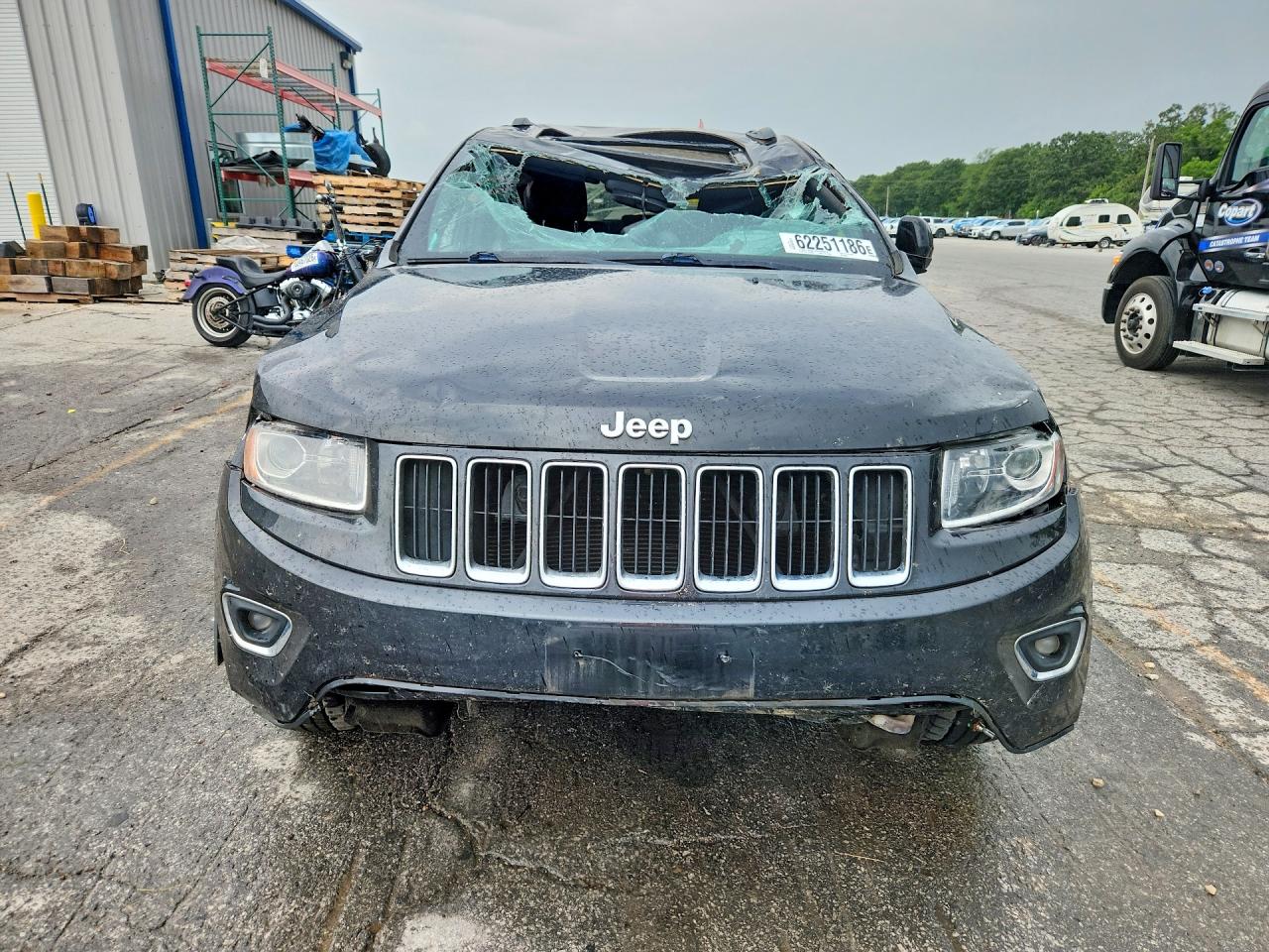 2014 Jeep Grand Cherokee Laredo Black vin: 1C4RJFAG6EC109636