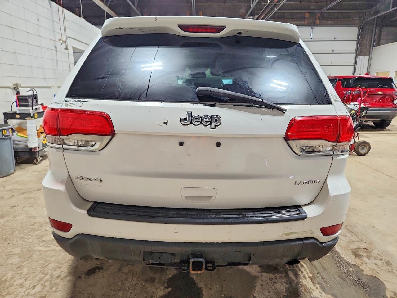 2014 Jeep Gran Chero White vin: 1C4RJFAG6EC128915