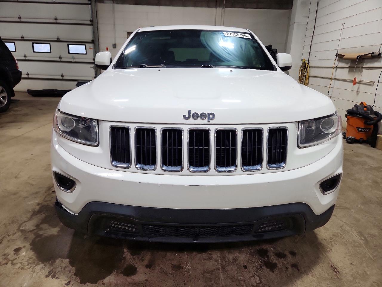 2014 Jeep Gran Chero White vin: 1C4RJFAG6EC128915