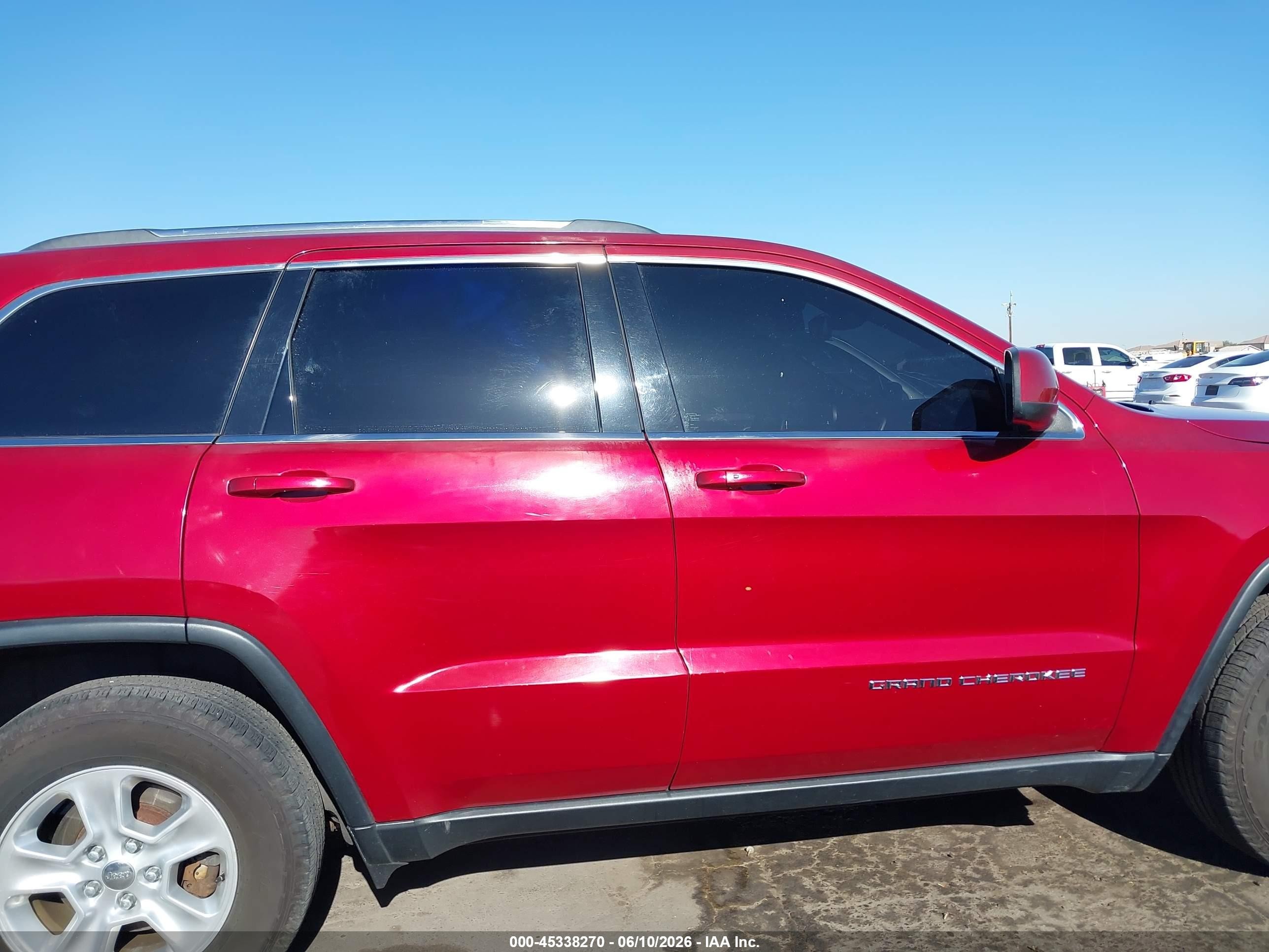 2014 Jeep Grand Cherokee Laredo Burgundy vin: 1C4RJFAG6EC129224