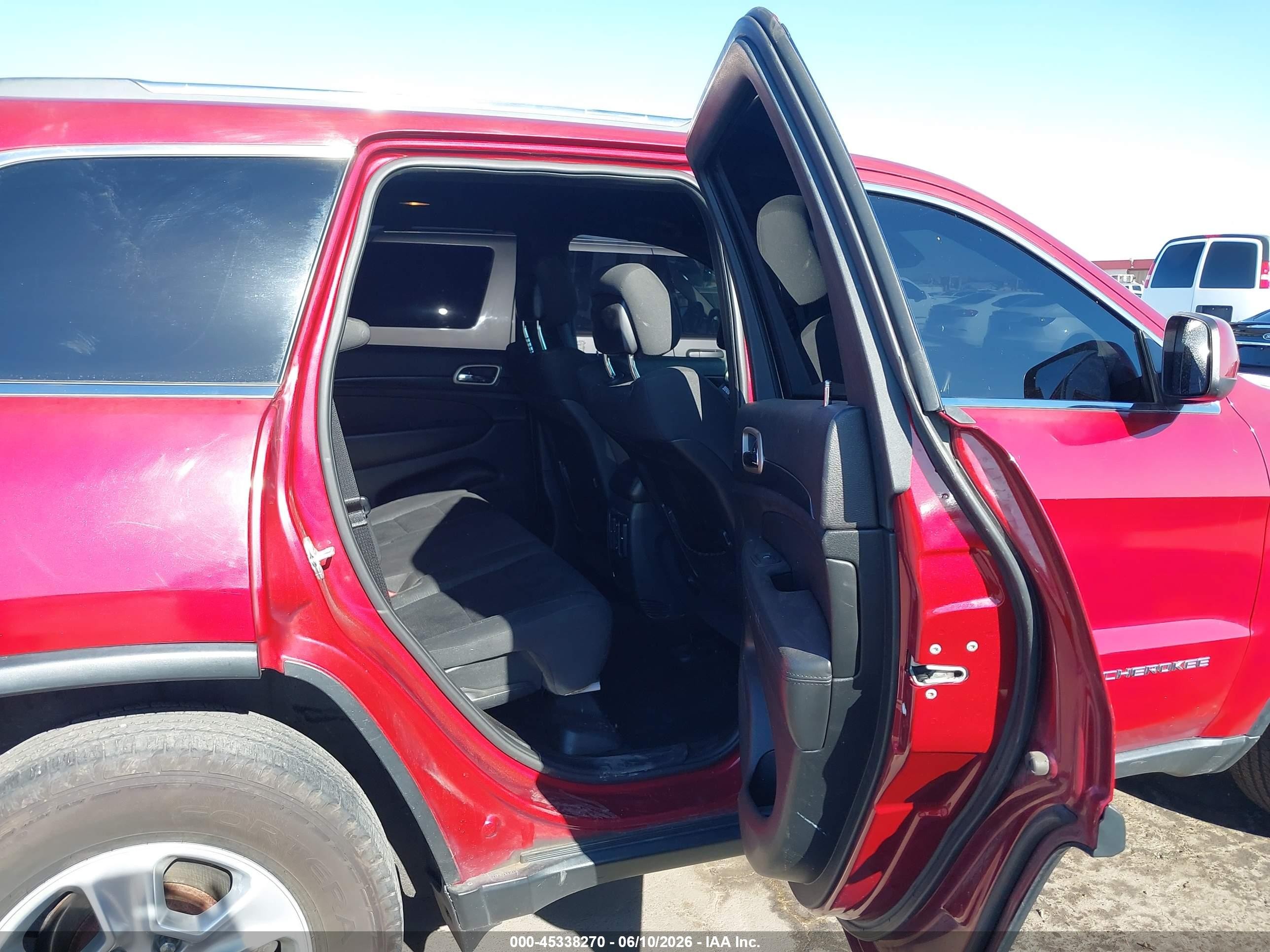 2014 Jeep Grand Cherokee Laredo Burgundy vin: 1C4RJFAG6EC129224