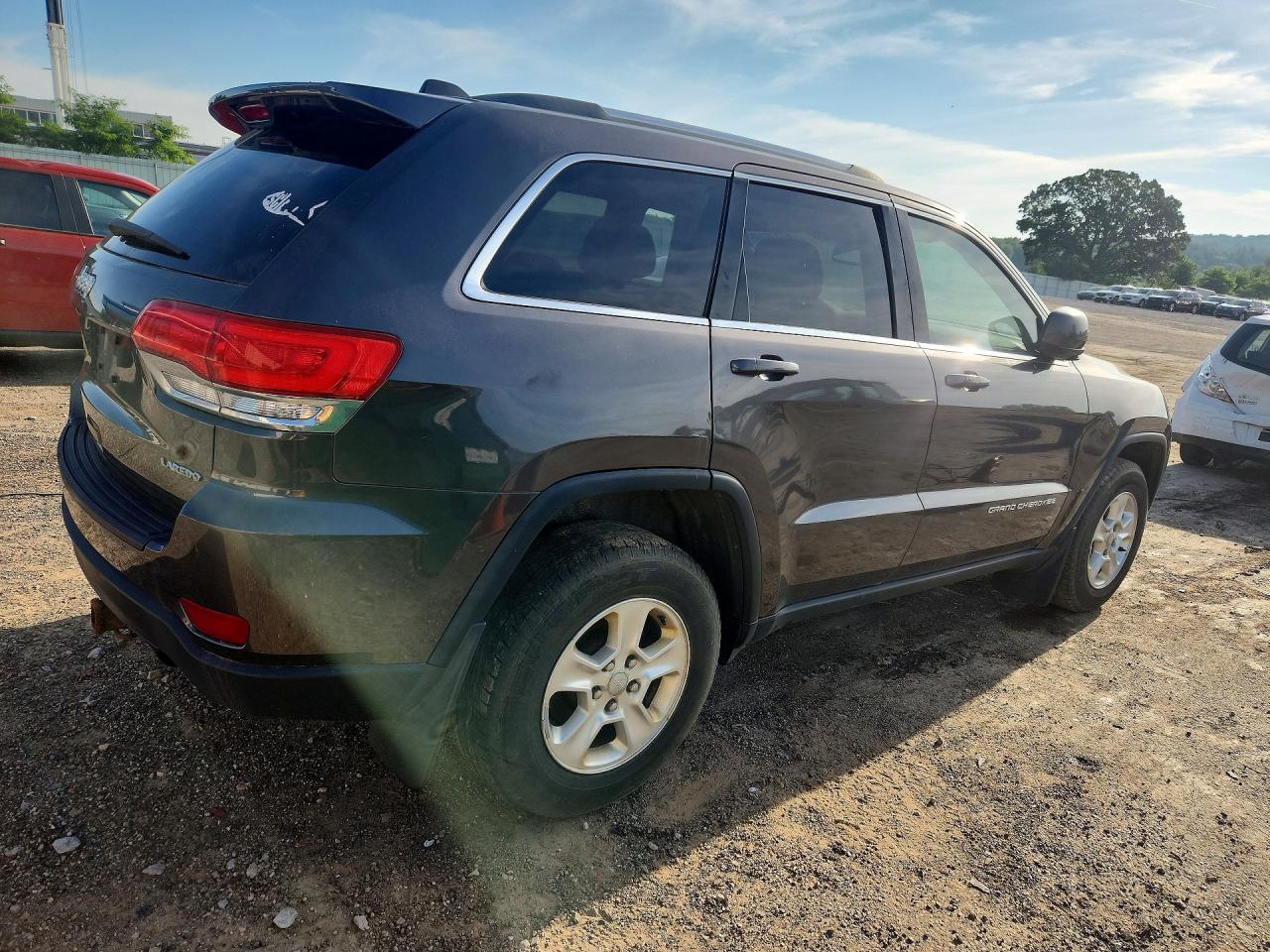 2014 Jeep Grand Cherokee Laredo Gray vin: 1C4RJFAG6EC140658